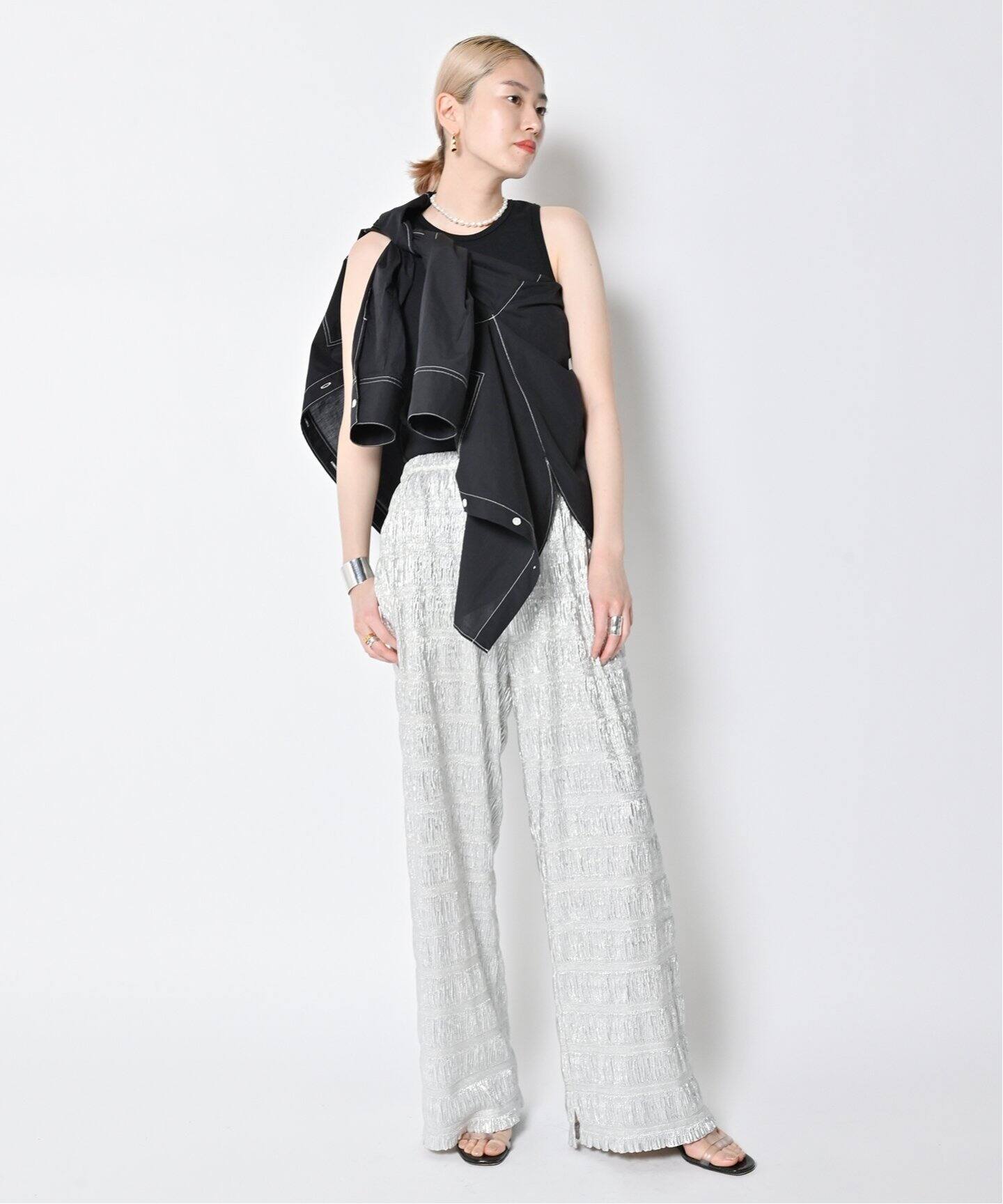 METALLIC GATHERING パンツ（その他パンツ）｜CITYSHOP（シティ  