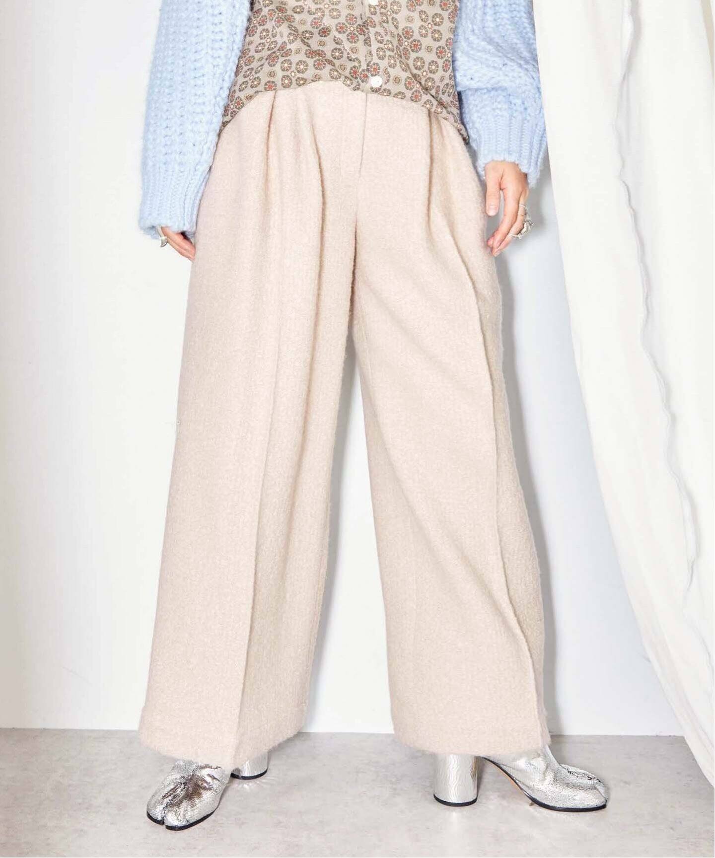 BOUCLE WIDE パンツ（スラックス）｜CITYSHOP（シティショップ）の通販 