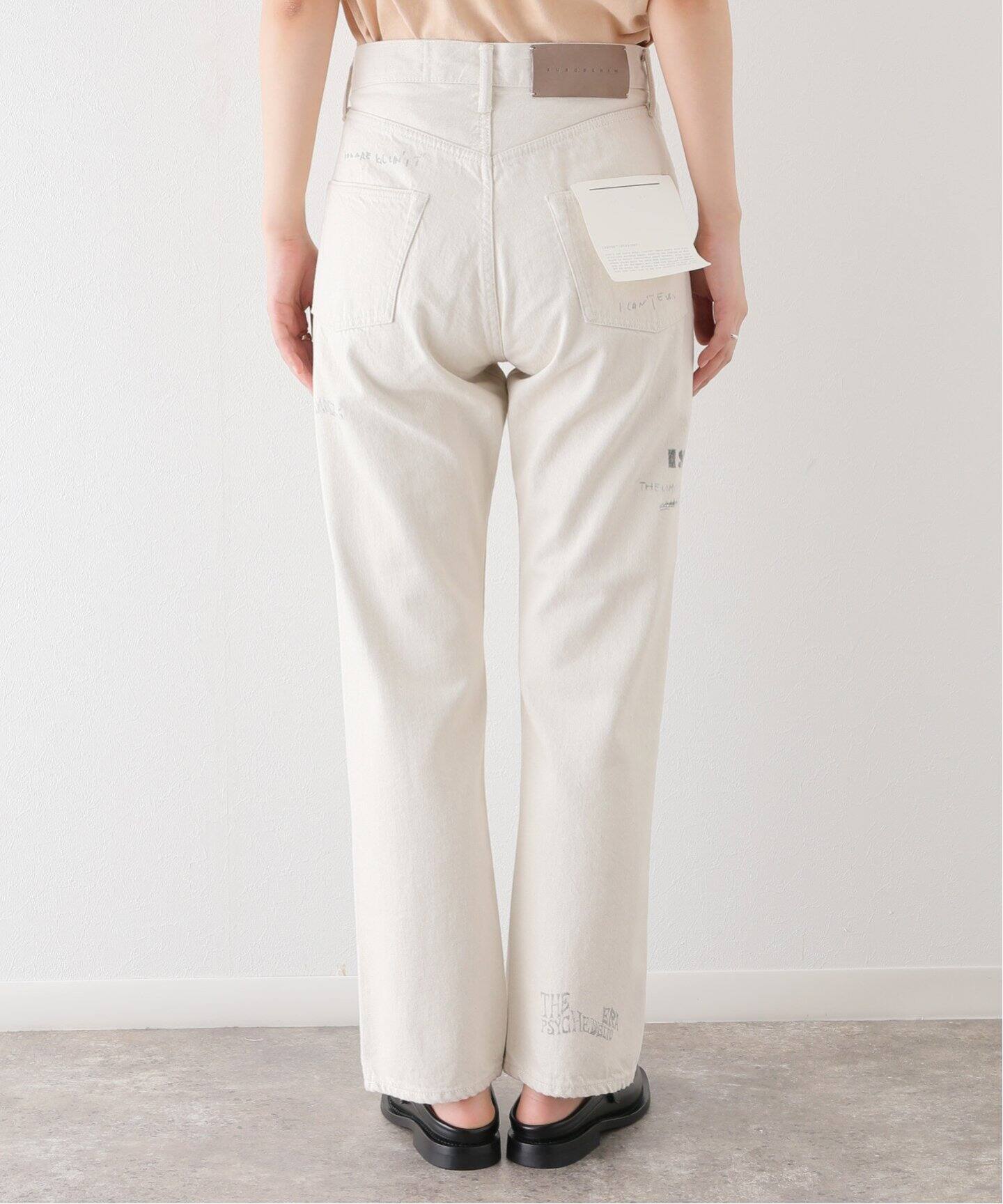 KURO/クロ】CARVER OFF WHITE VW002：デニムパンツ（デニムパンツ 