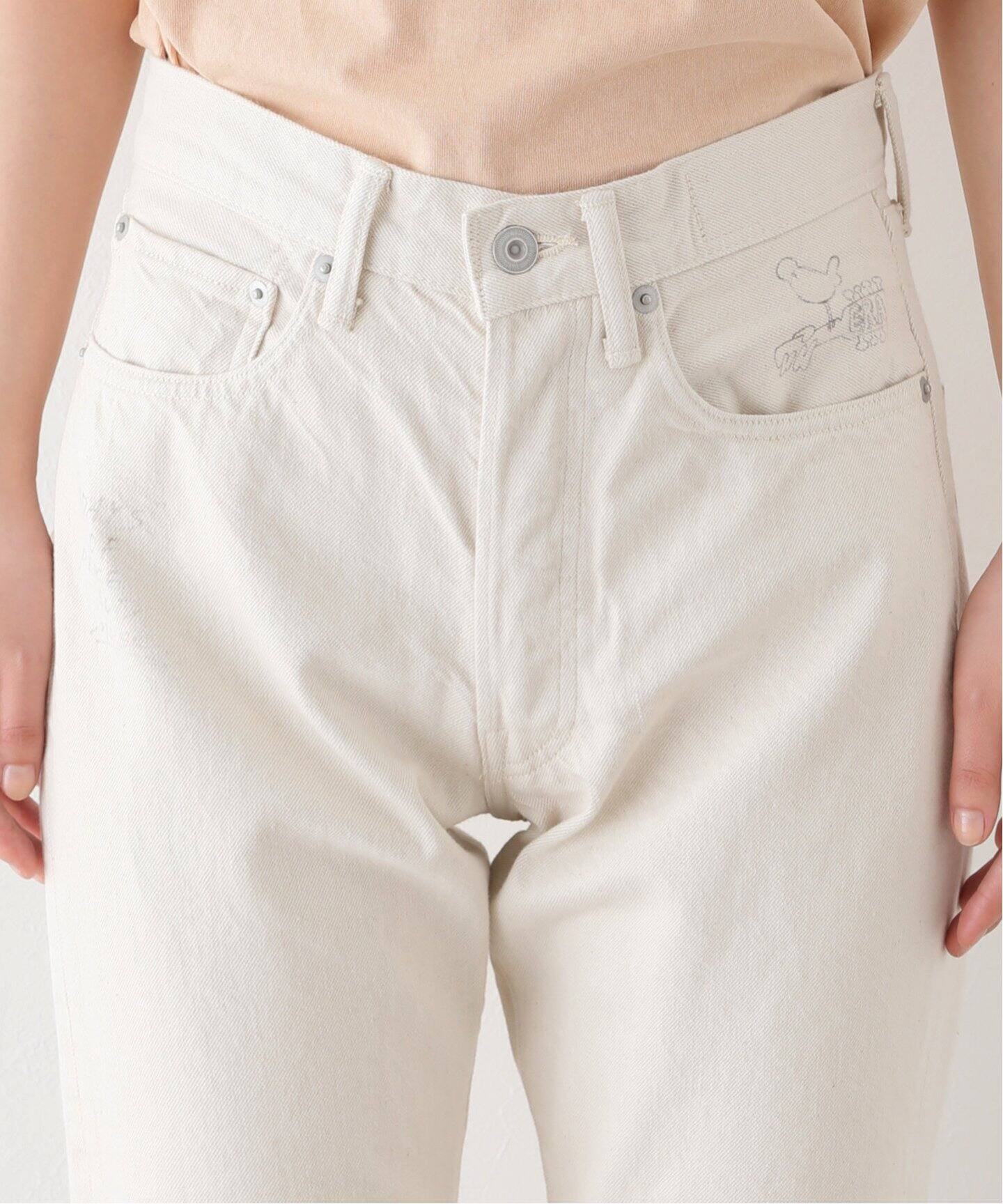 KURO/クロ】CARVER OFF WHITE VW002：デニムパンツ（デニムパンツ 
