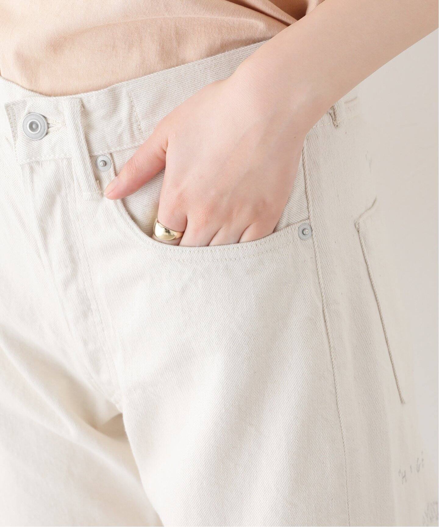 KURO/クロ】CARVER OFF WHITE VW002：デニムパンツ（デニムパンツ 