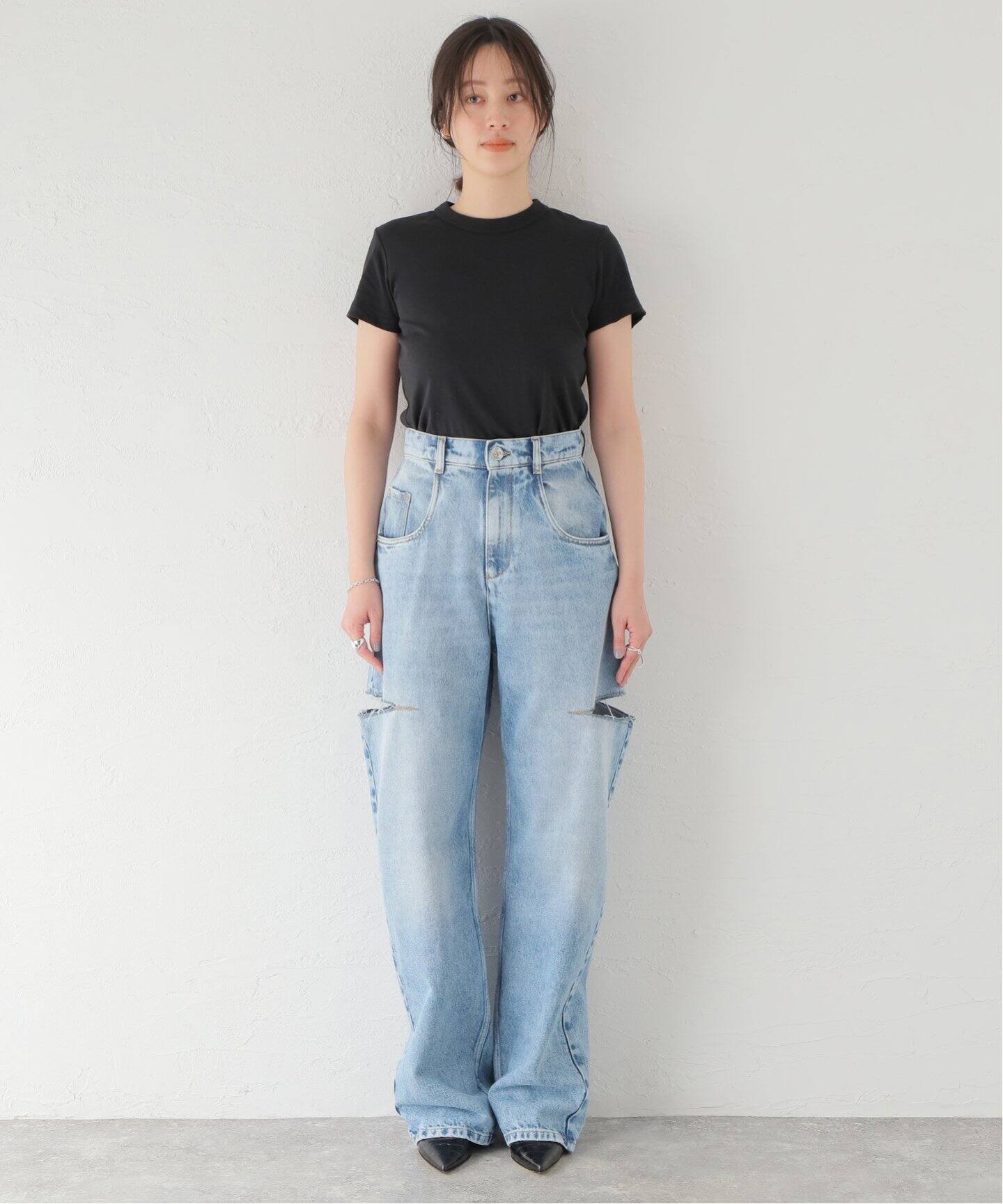 MAISON MARGIELA / メゾン マルジェラ】5 POCKET CUT OUT：デニム 