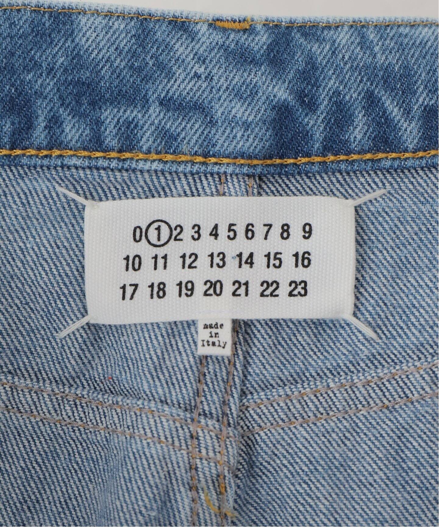 MAISON MARGIELA / メゾン マルジェラ】5 POCKET CUT OUT：デニム 