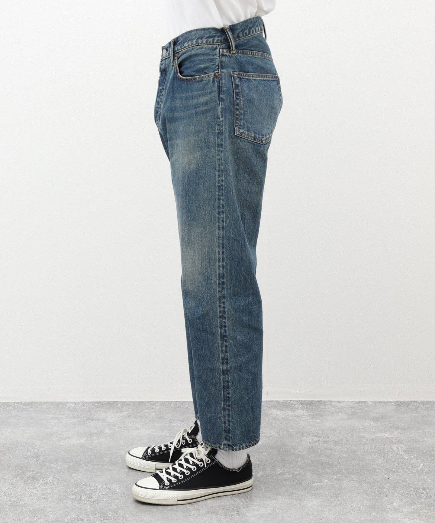A.PRESSE/アプレッセ】Washed Denim Wide Pants（デニムパンツ 