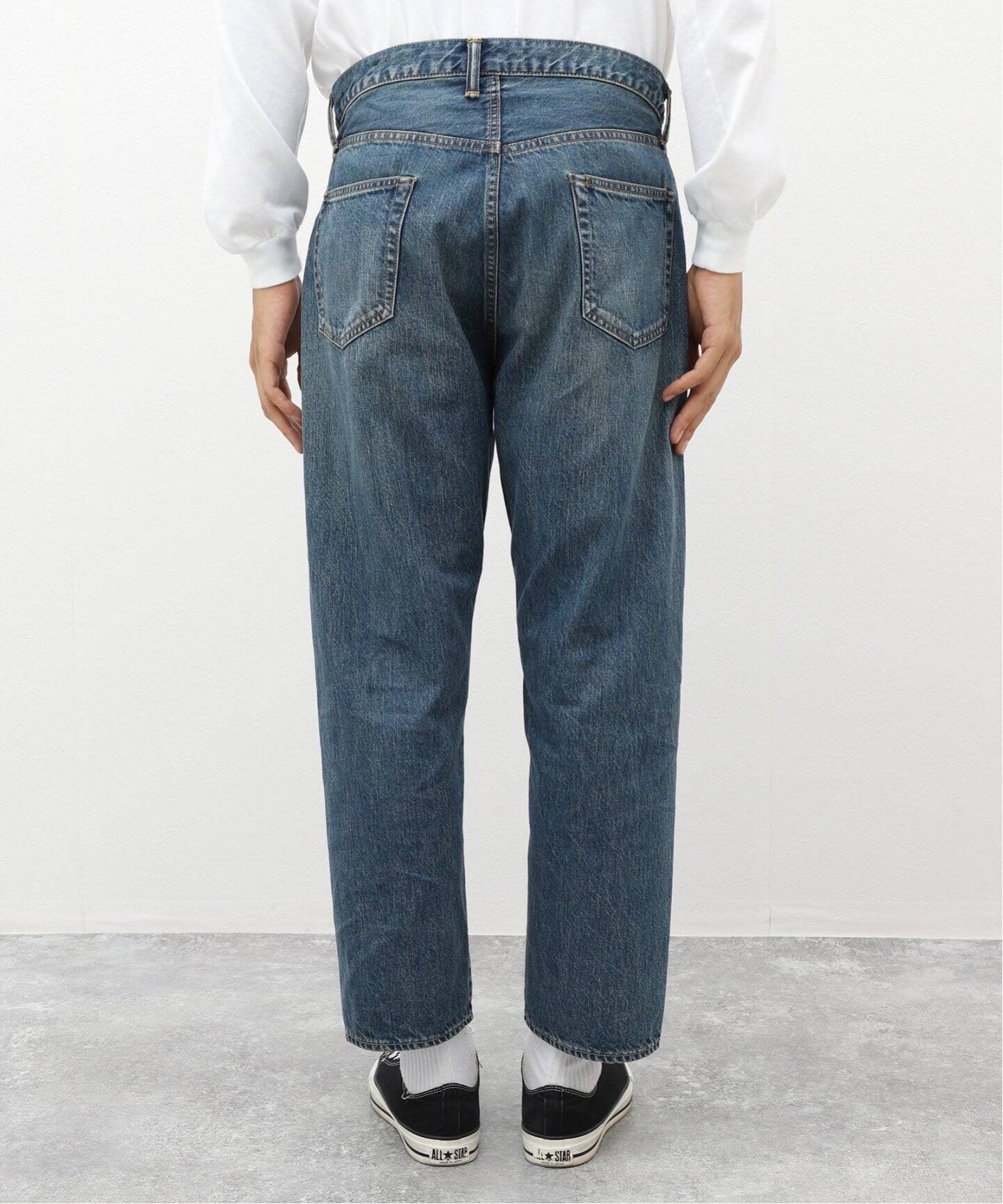 A.PRESSE/アプレッセ】Washed Denim Wide Pants（デニムパンツ  