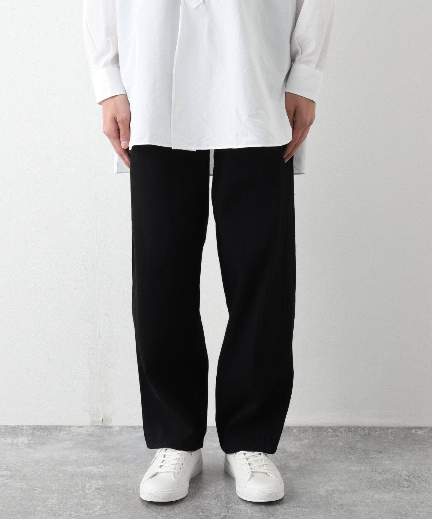 COMOLI / コモリ】denim belted pants（スラックス）｜L 