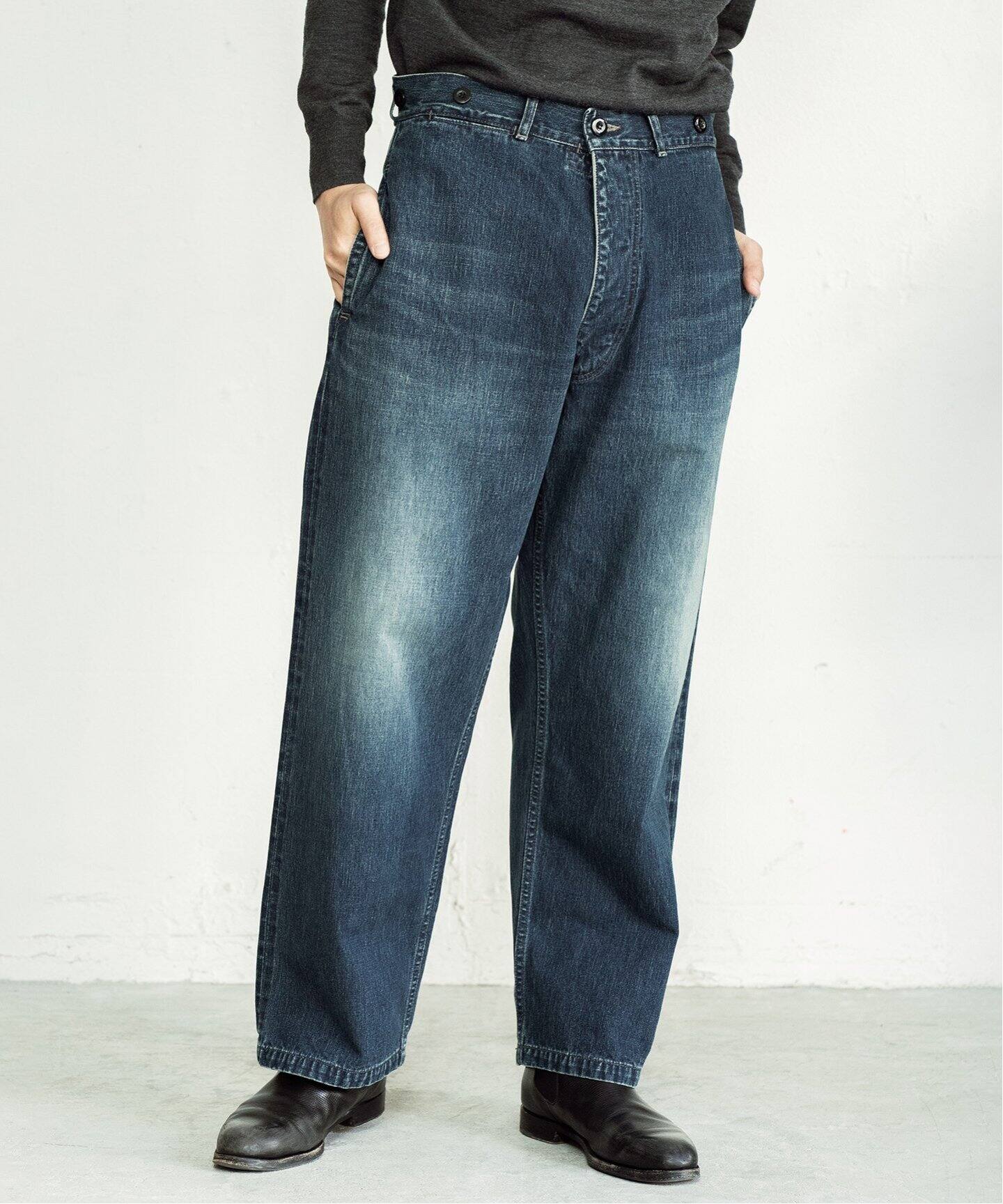 OUTIL / ウティ】PANTALON BOGY（デニムパンツ・ジーンズ）｜L