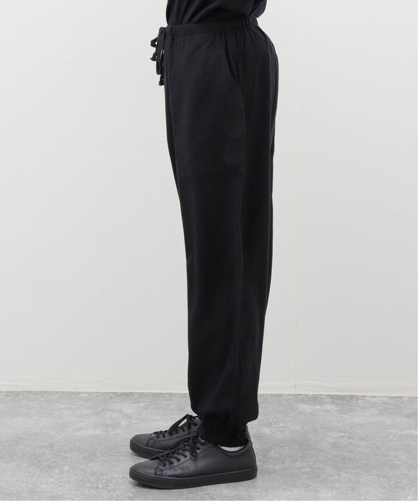 COMOLI / コモリ】silk nel drawstring pt（スラックス）｜L