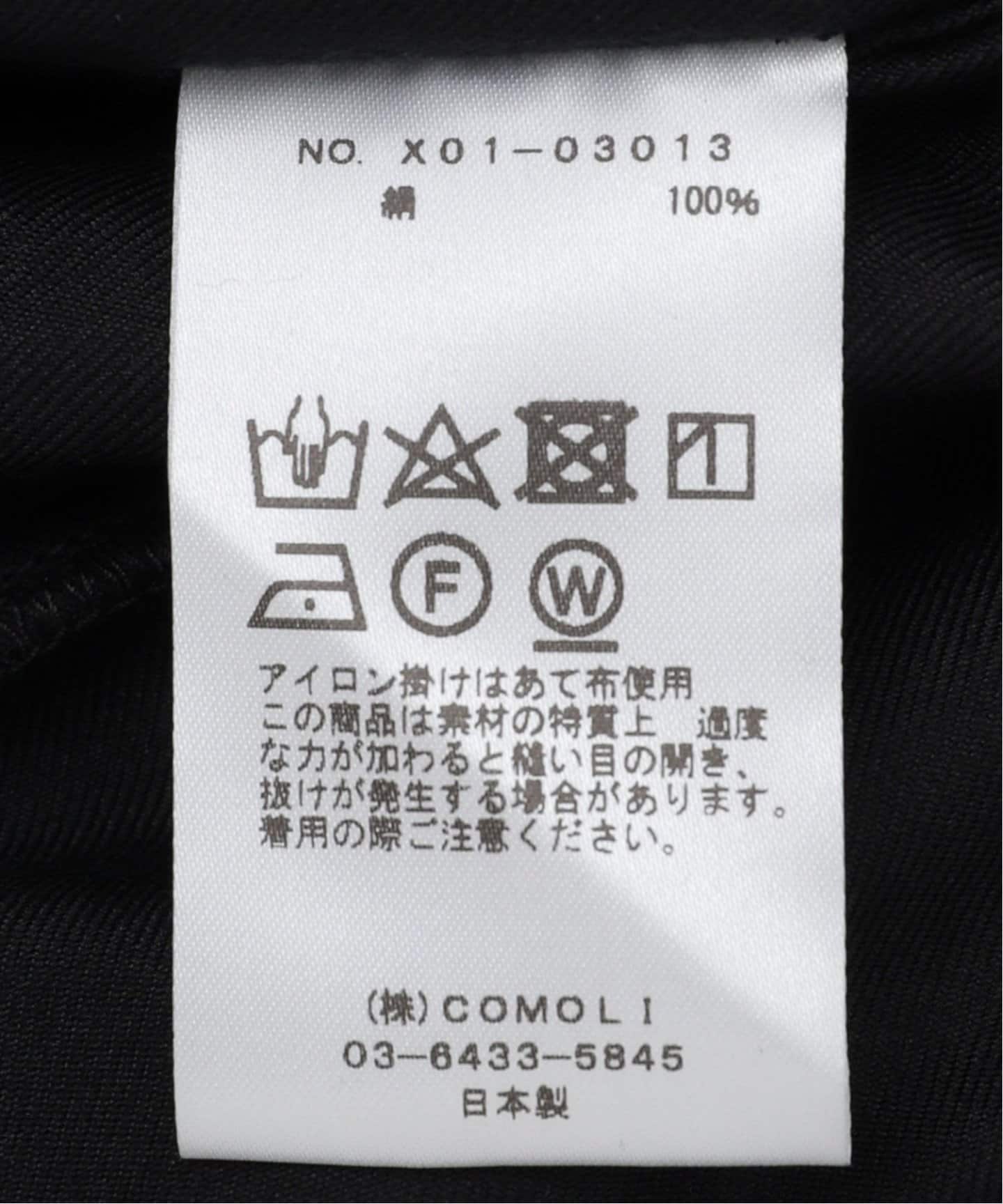 【即購入OK】LE 2プリーツトラウザー Lechoppe comoli コモリ image33.jpg