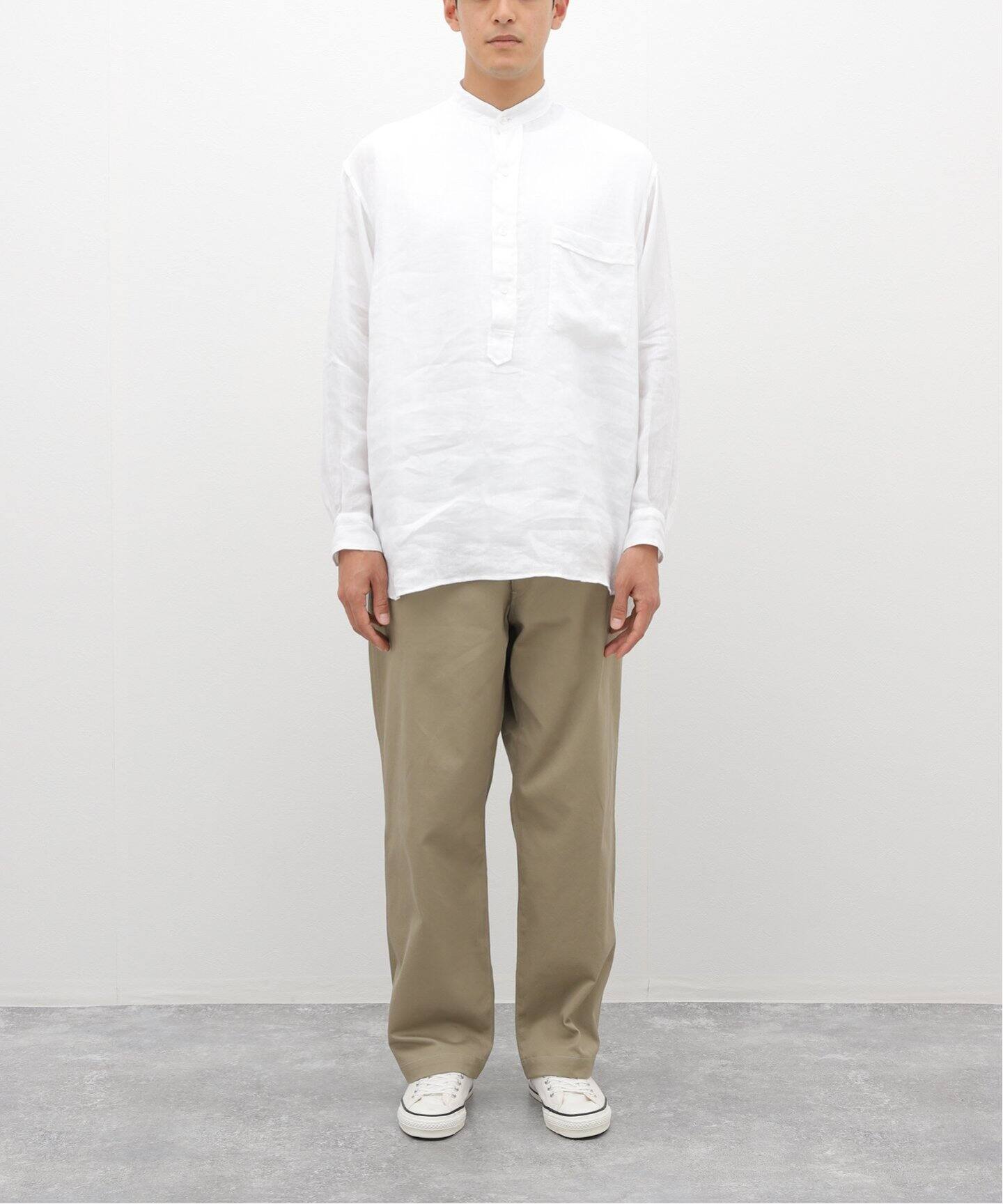 COMOLI / コモリ】 cotton chino over pt（スラックス）｜L