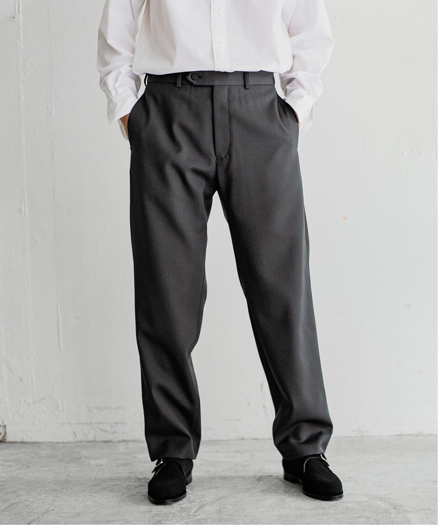 Cale x LECHOPPE ピンクグレー モッズコート　カル Cale x LECHOPPE ピンクグレー モッズコートカル
