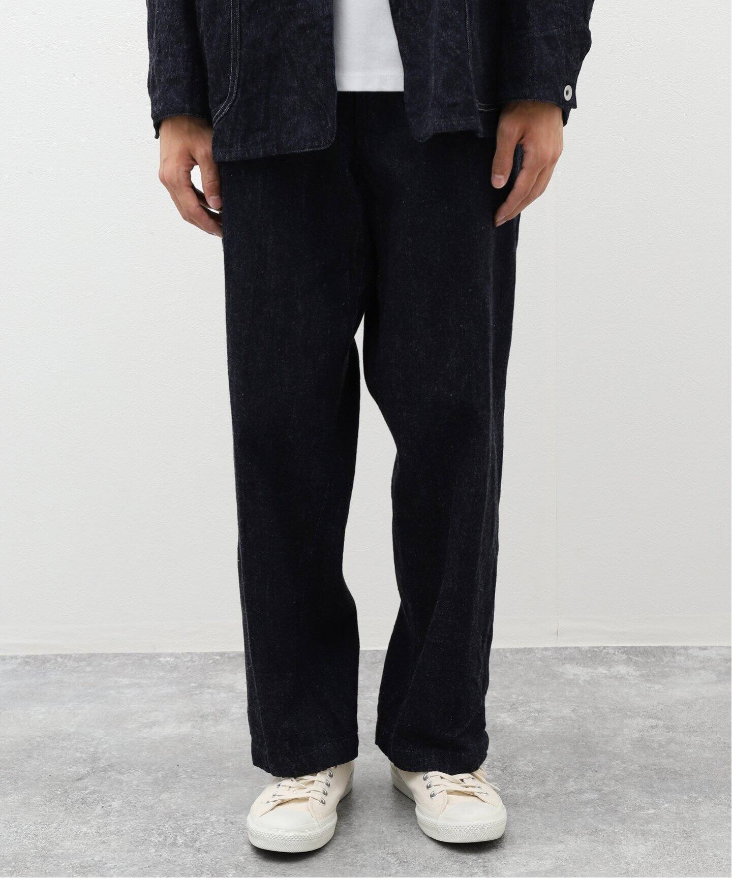 COMOLI / コモリ】 デニム オーバーパンツ（スラックス）｜L 