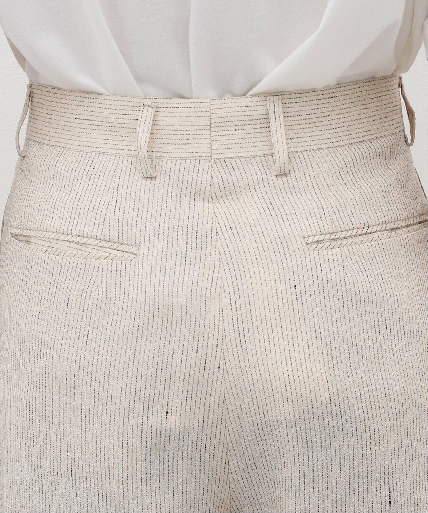 NEAT / ニート】SICILIAN LINEN STRIPE Wide Type1（スラックス）｜L  