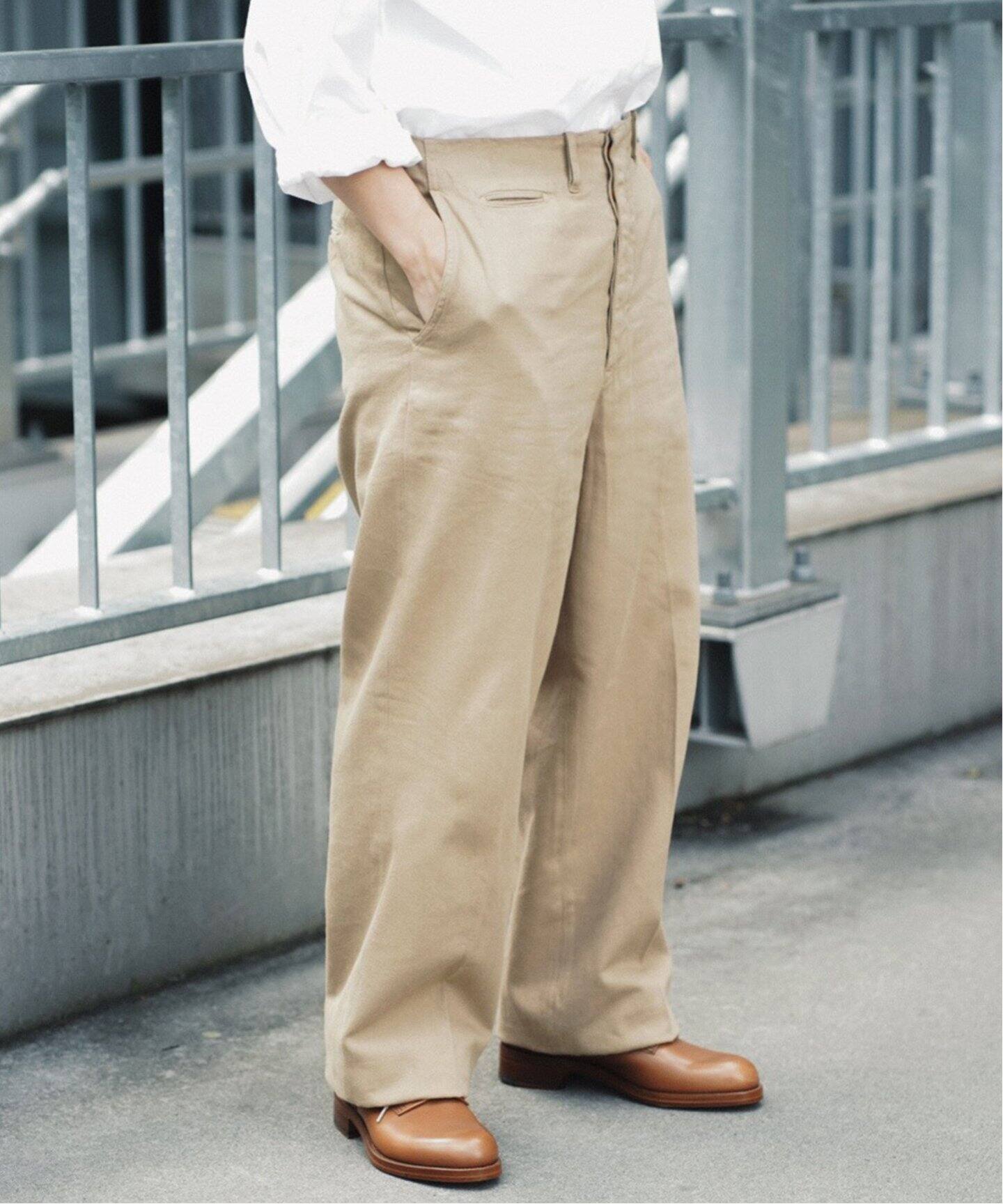 MAATEE&SONS / マーティー & サンズ】CHEAP CHINO（スラックス）｜L 