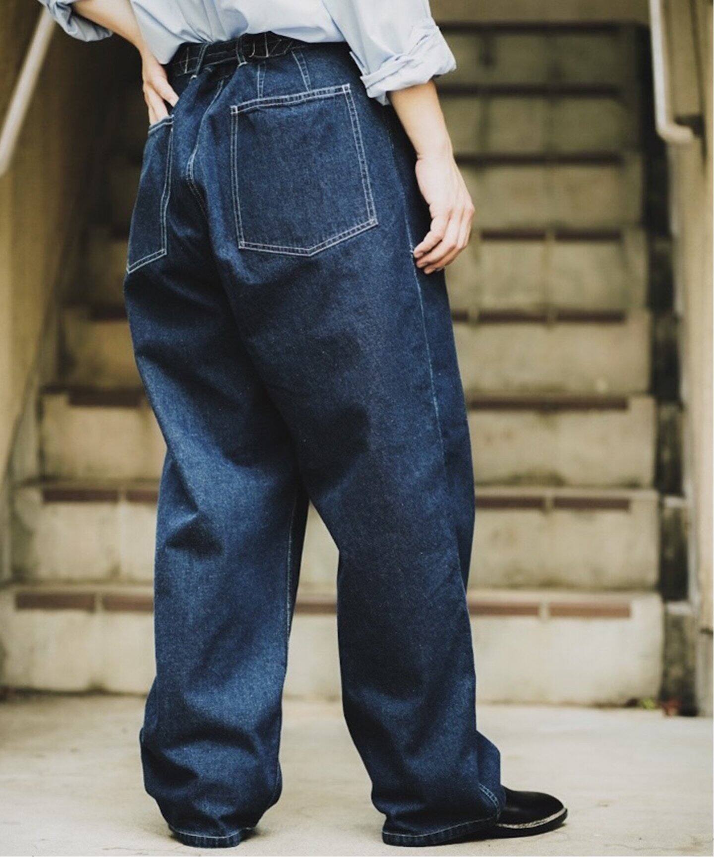 MAATEE&SONS / マーティー & サンズ】NEPP MILITARY DENIM（スラックス 