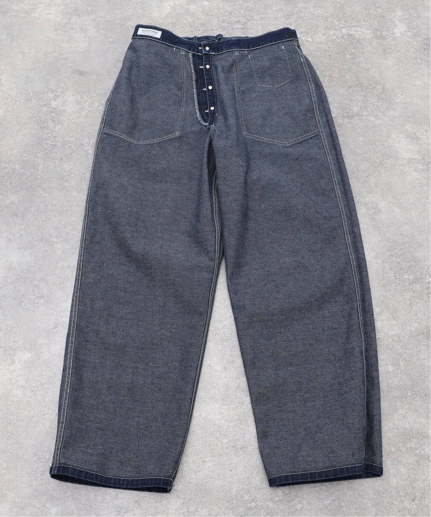 MAATEE&SONS / マーティー & サンズ】NEPP MILITARY DENIM（スラックス 