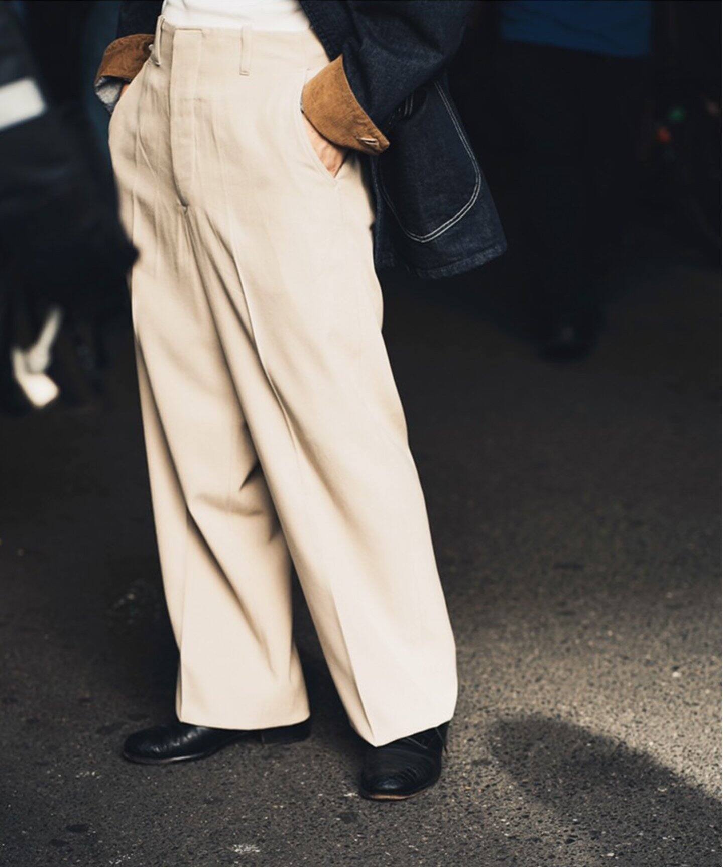 MAATEE&SONS / マーティー & サンズ】LUXE CHINO（スラックス）｜L 