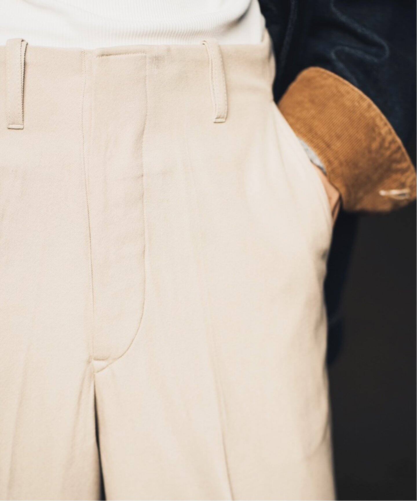 MAATEE&SONS / マーティー & サンズ】LUXE CHINO（スラックス）｜L 