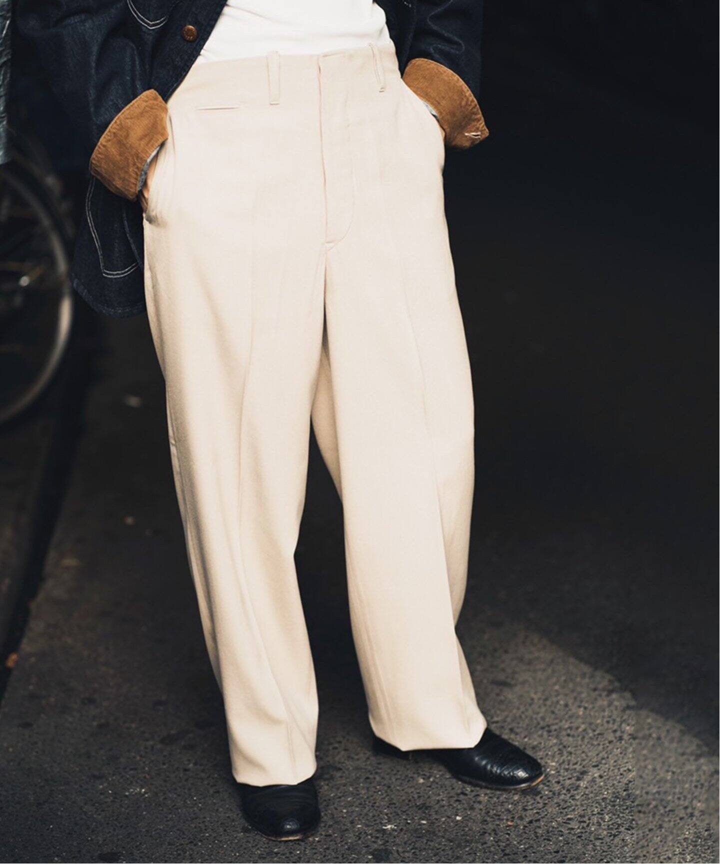 MAATEE&SONS / マーティー & サンズ】LUXE CHINO（スラックス）｜L 