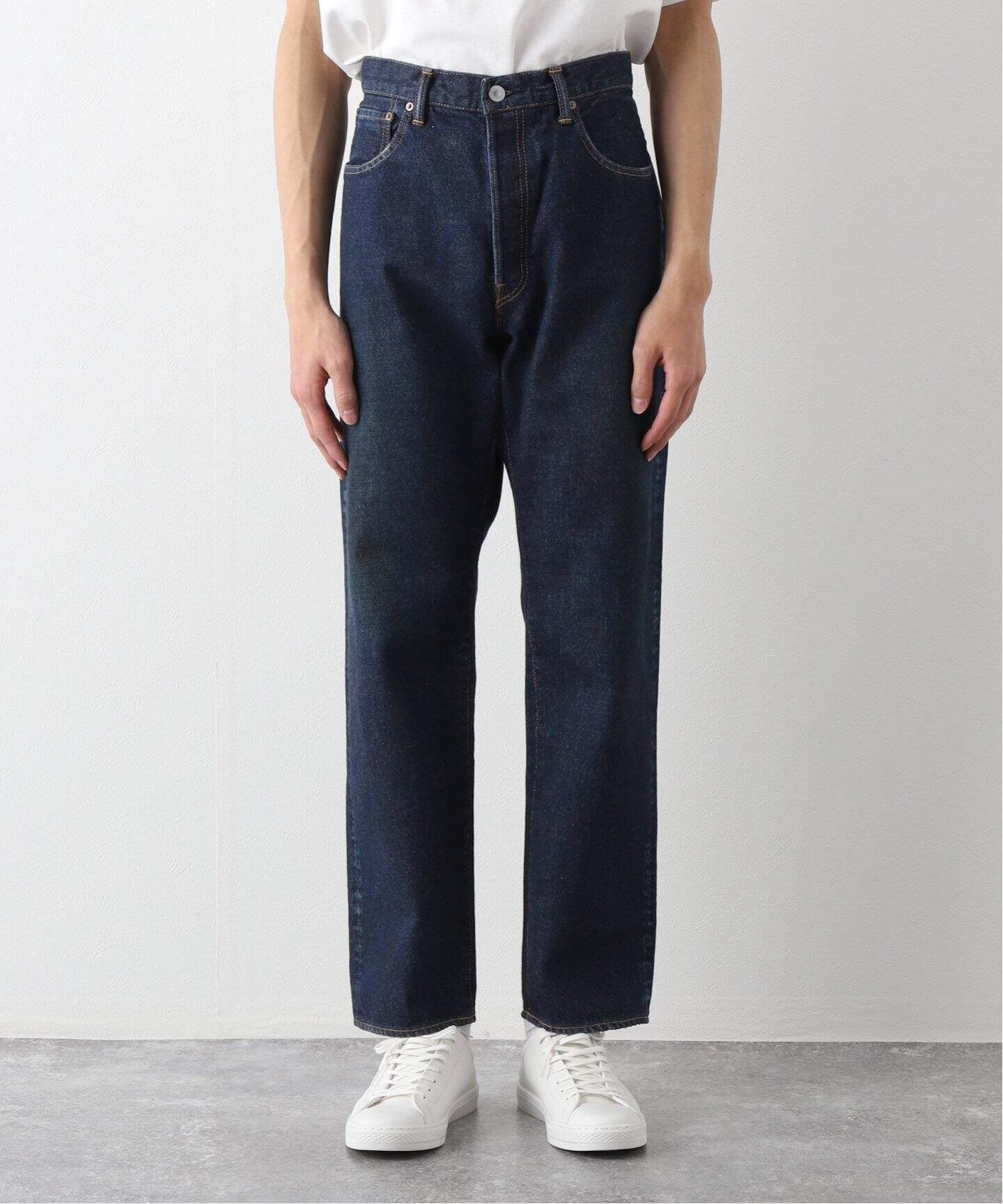 A.PRESSE/アプレッセ】Washed Denim Pants E（スラックス）｜L