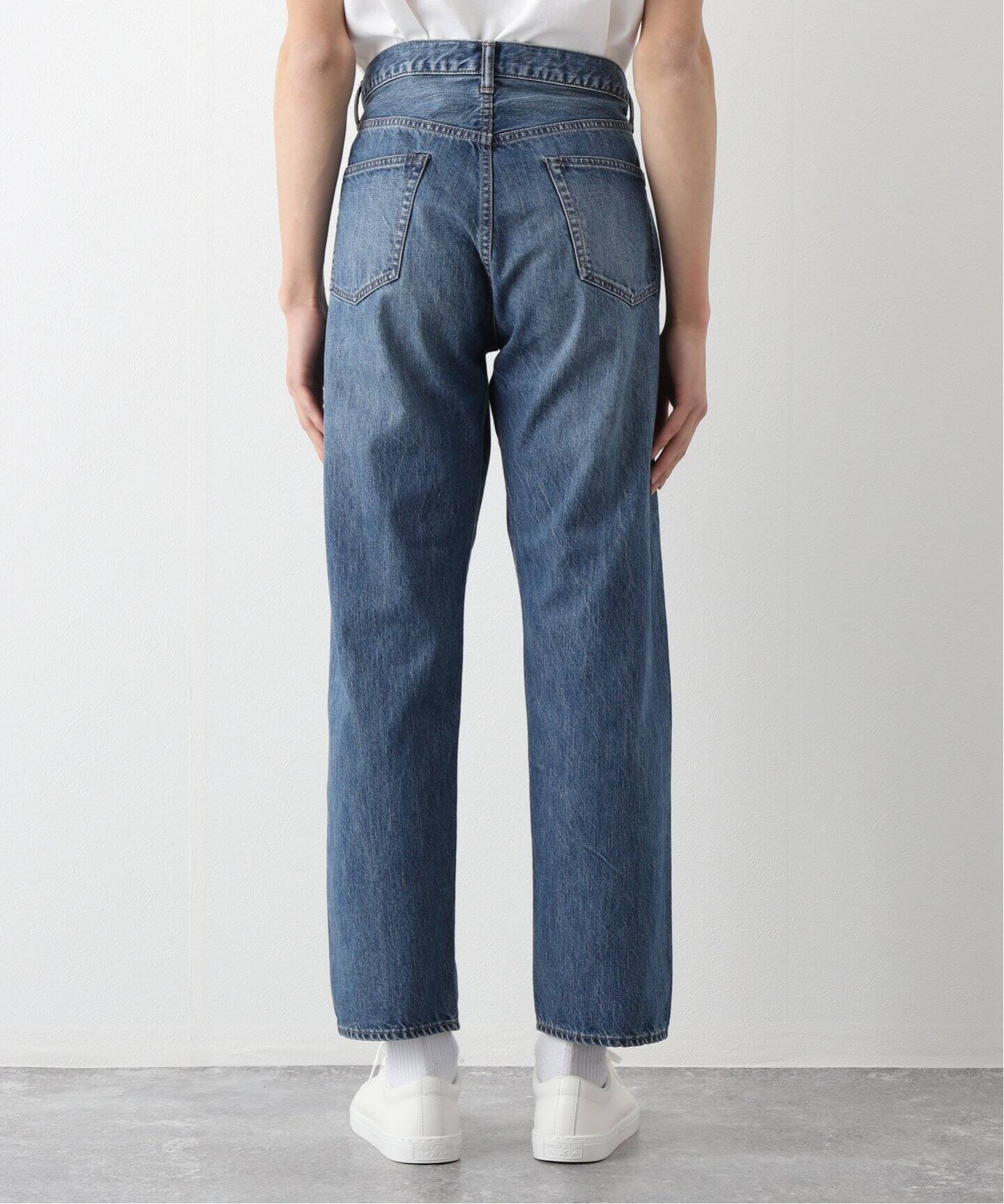 A.PRESSE/アプレッセ】Washed Denim Pants E（スラックス）｜L