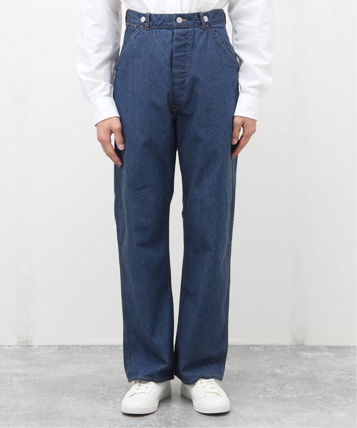 A.PRESSE/アプレッセ】Denim Painter Pants（スラックス）｜L