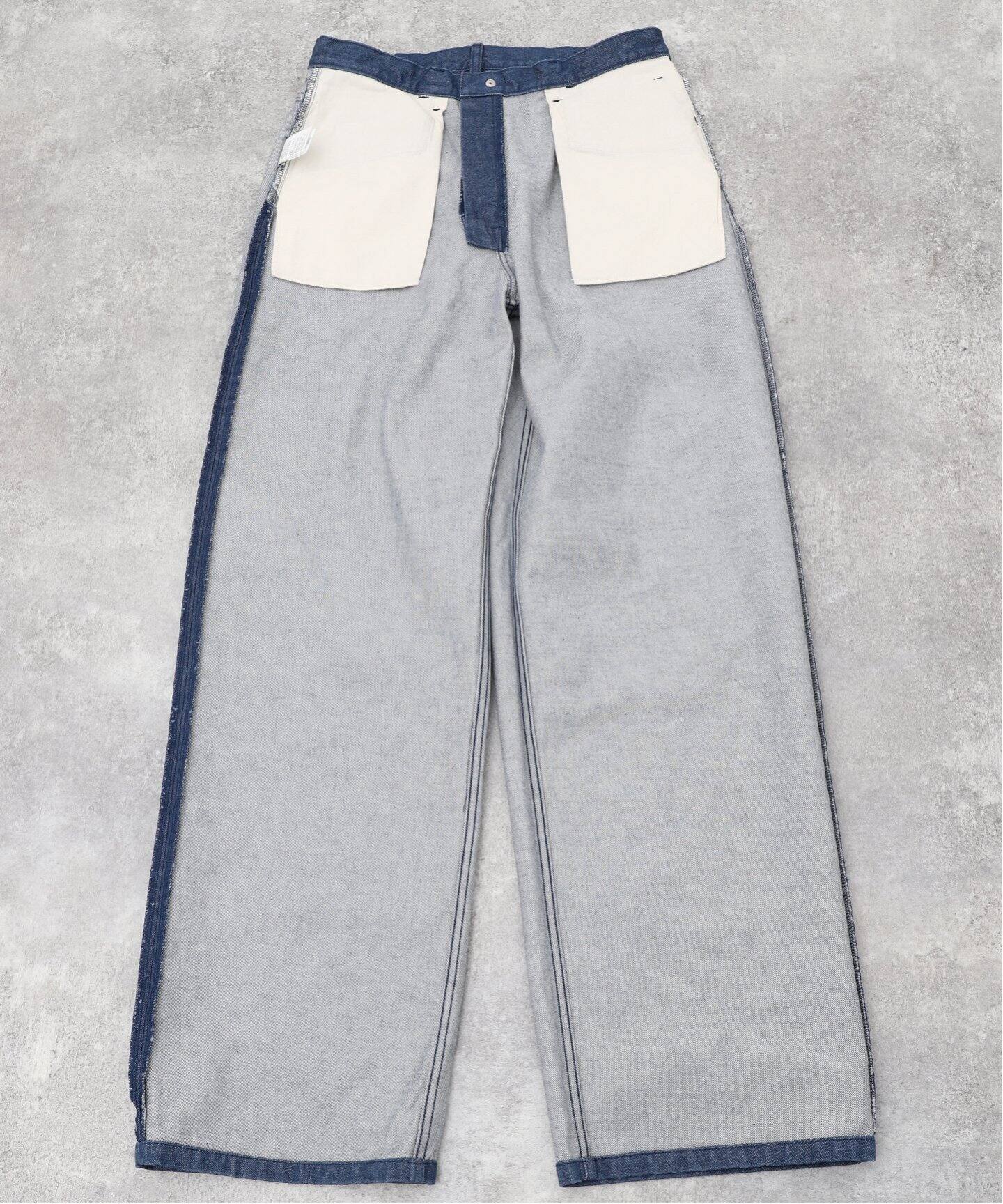 REVERBERATE/リバーバレイト】別注 WIDE DENIM PANTS（デニムパンツ 