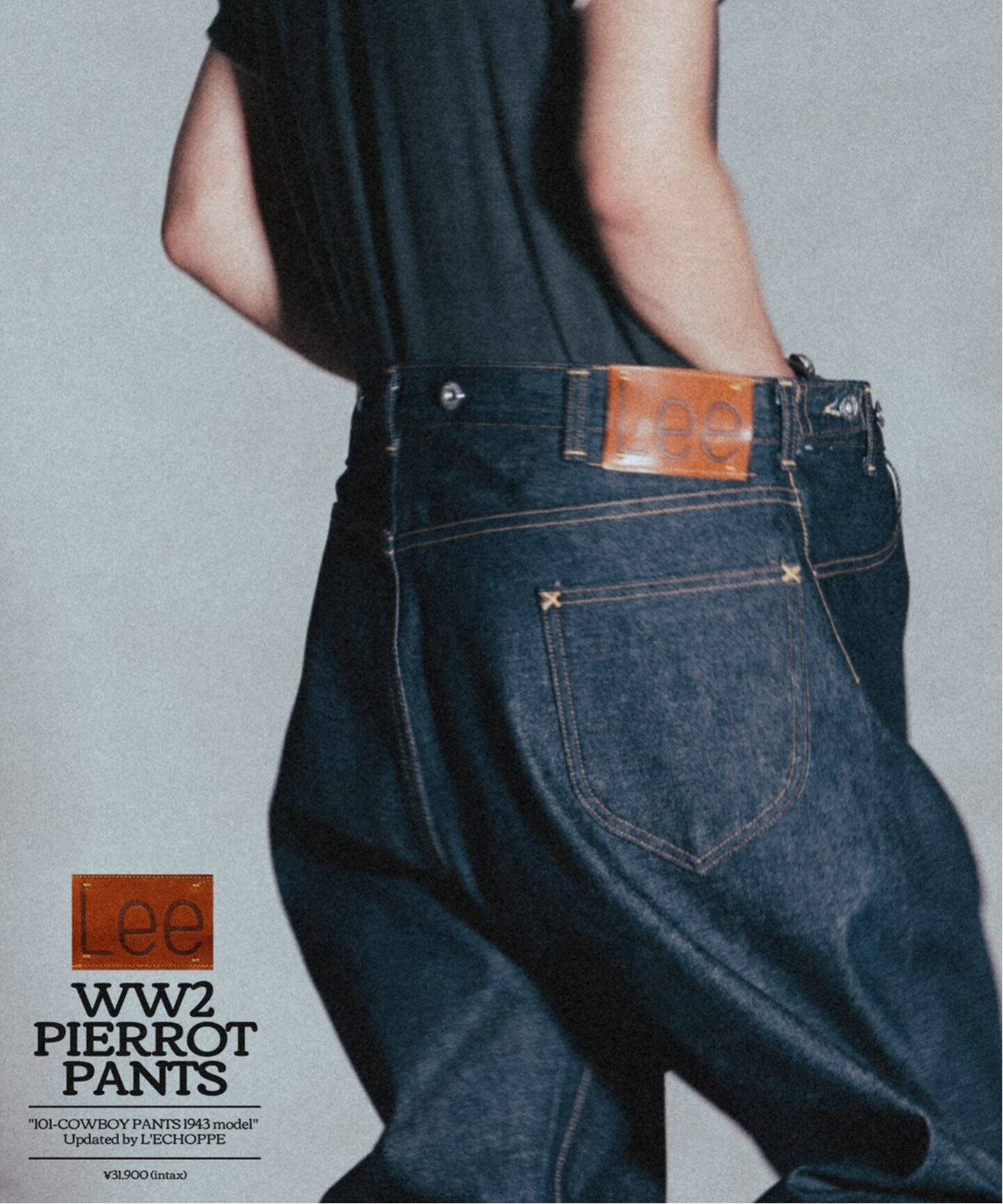 Lee / リー】別注 WW2 PIERROT PANTS（デニムパンツ・ジーンズ）｜L 