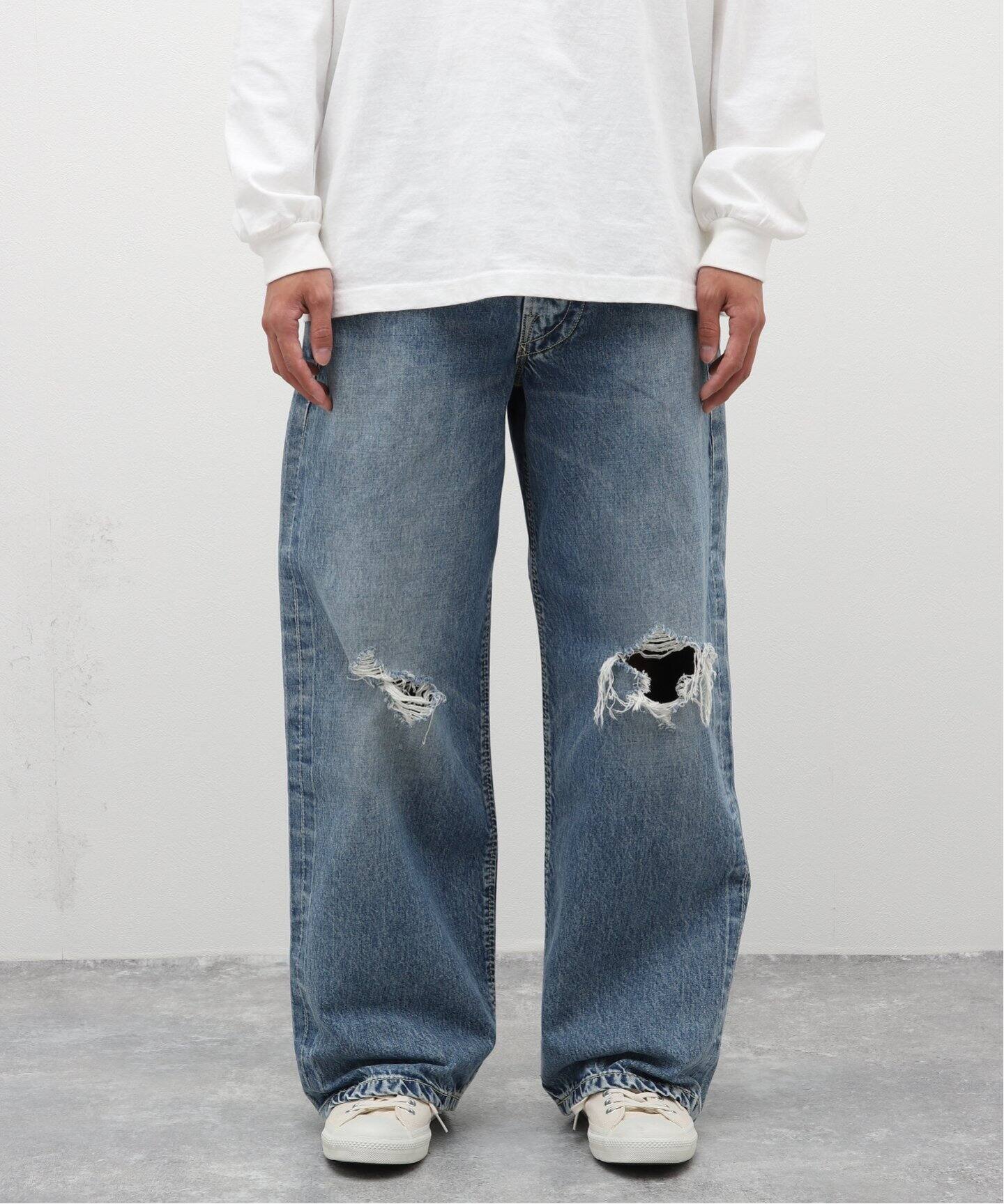 KOOKY ZOO/クーキー・ズー】JUVENILE DENIM PANTS PGY（デニムパンツ 
