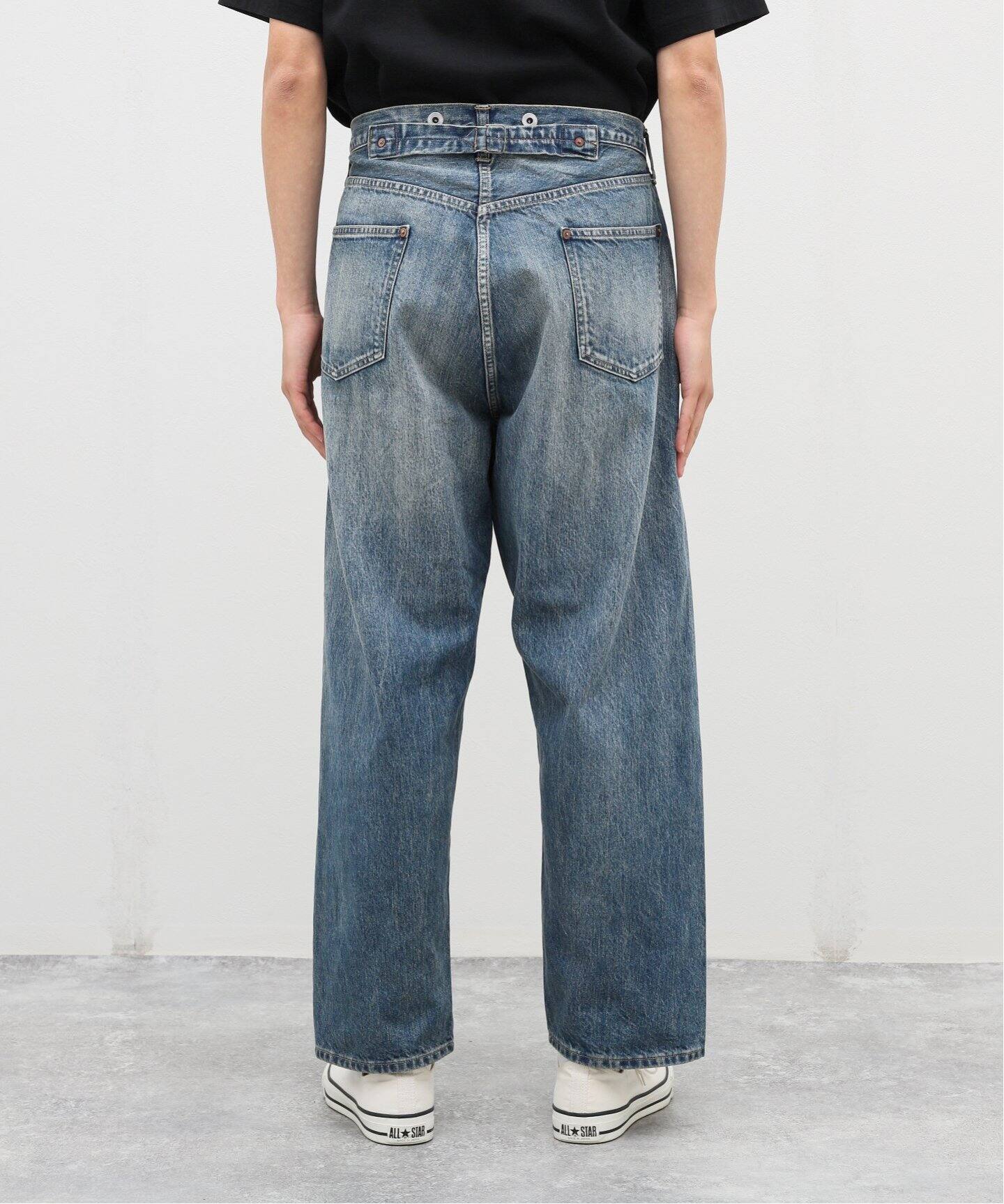 A.PRESSE - アプレッセ23AWデニム No.22 Washed Wide Denim Pants  