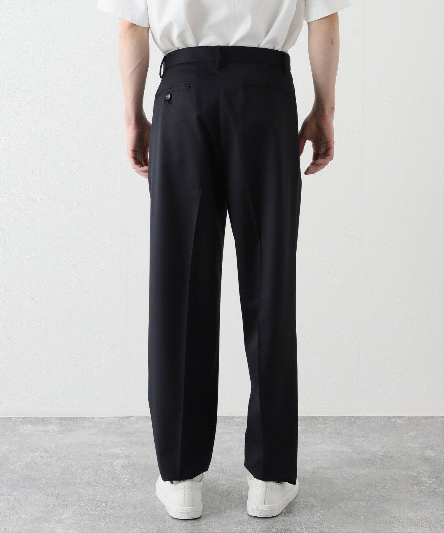 LE / エルイー】2TUCK WOOL PANTS（スラックス）｜L