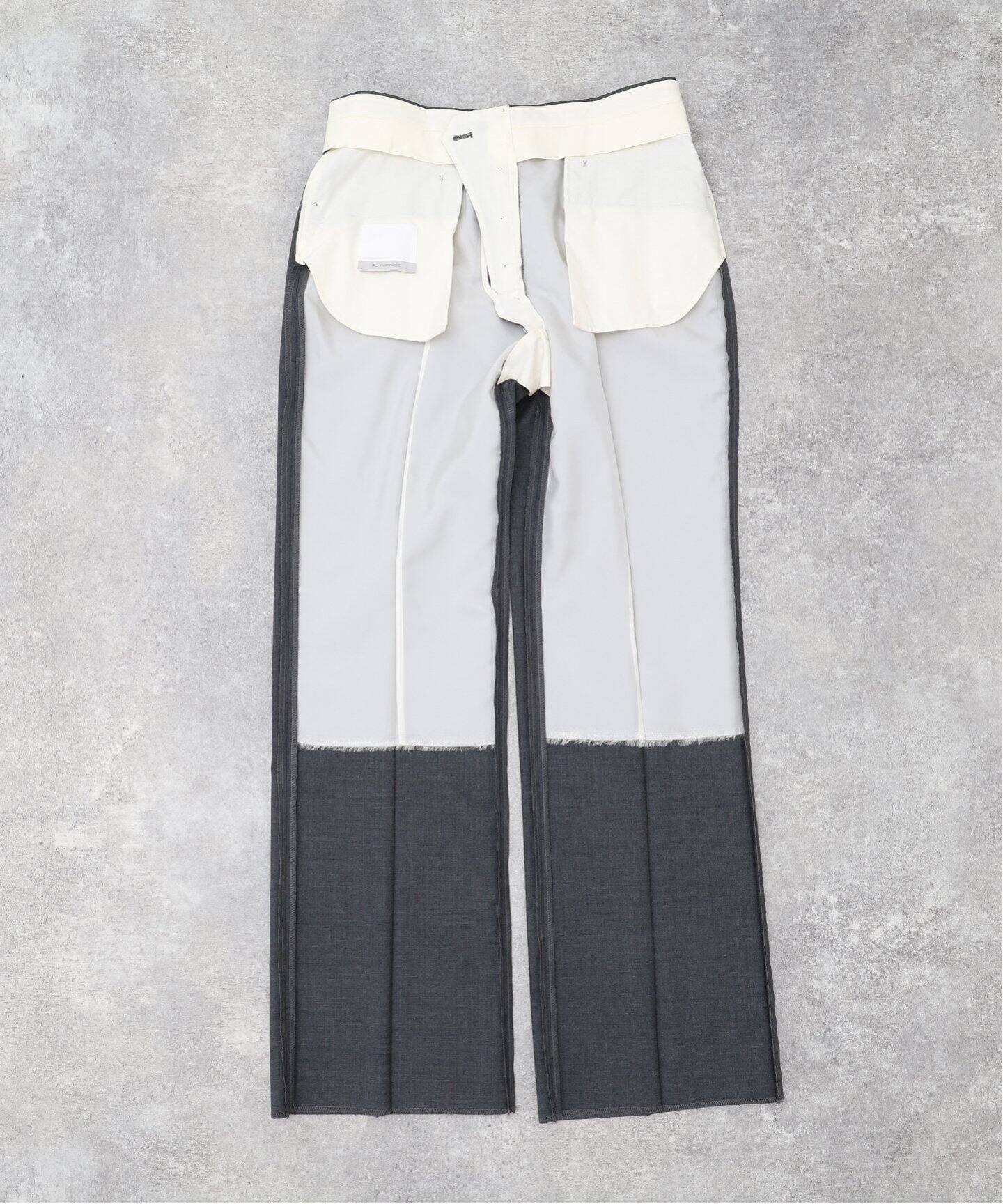 RE-PURPOSE / リパーパス】フロッグマウスフレアパンツ（スラックス 