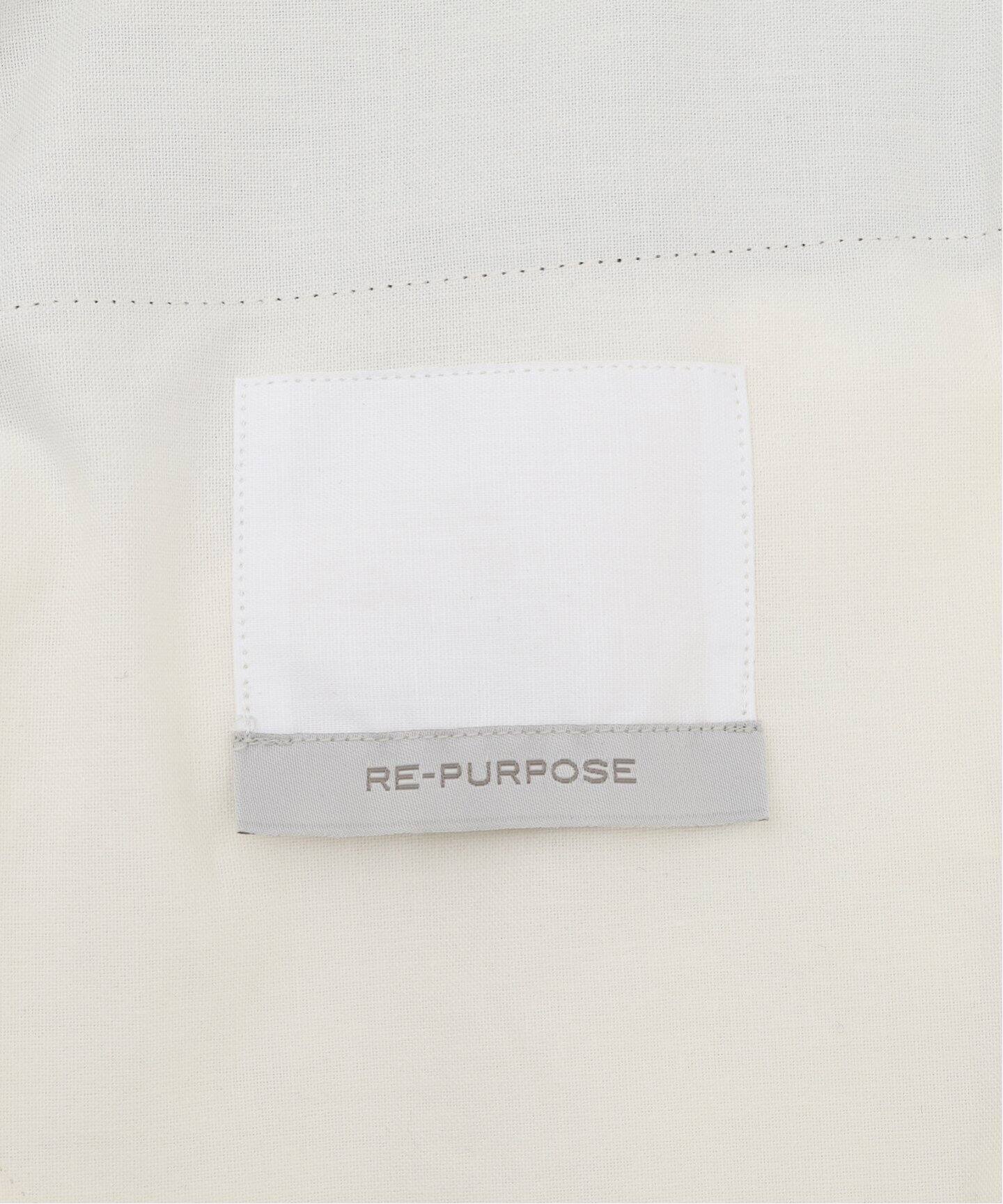 RE-PURPOSE / リパーパス】フロッグマウスフレアパンツ（スラックス 