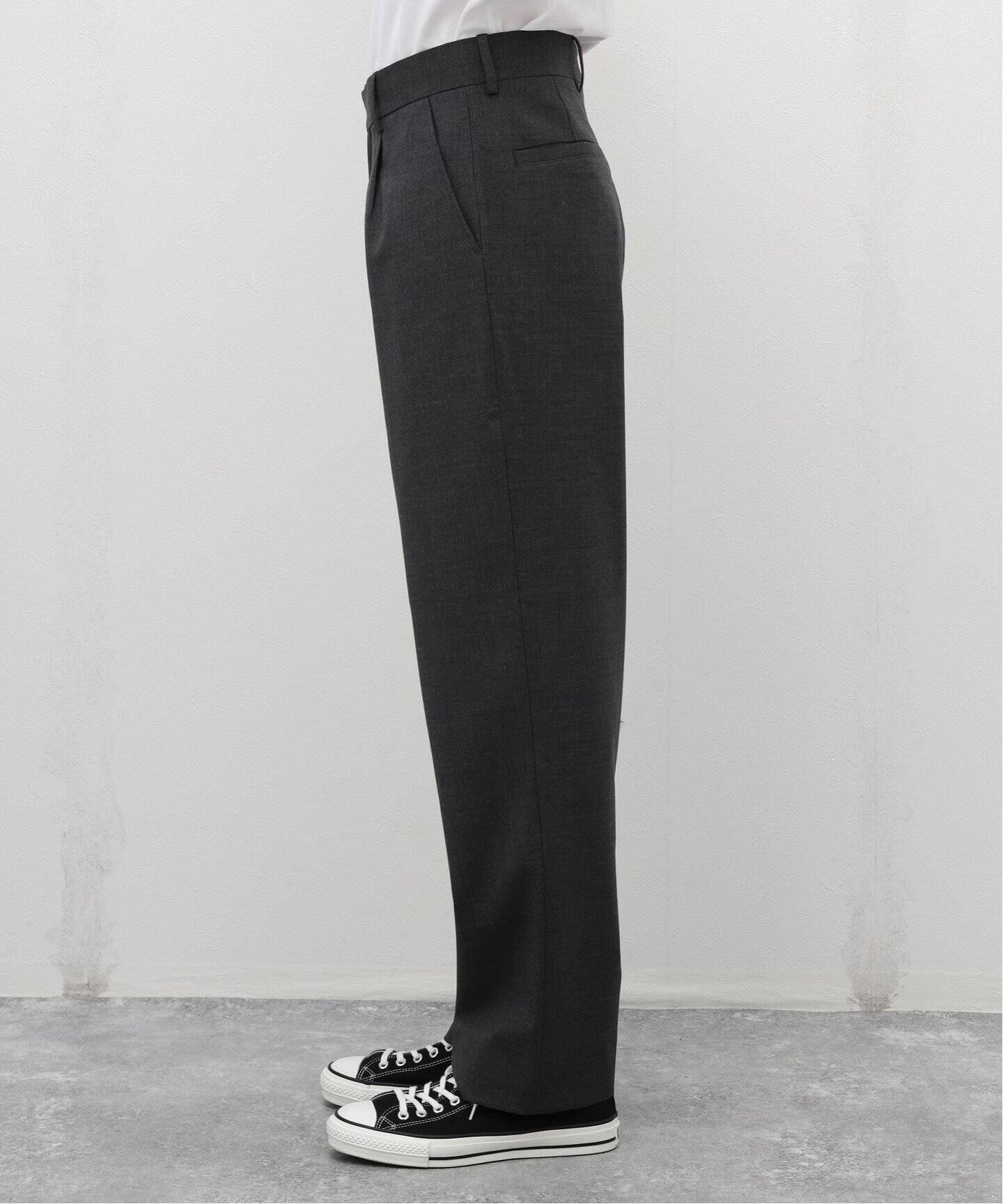 WOOL TWILL IVY TROUSER（スラックス）｜REIGNING CHAMP（レイニング