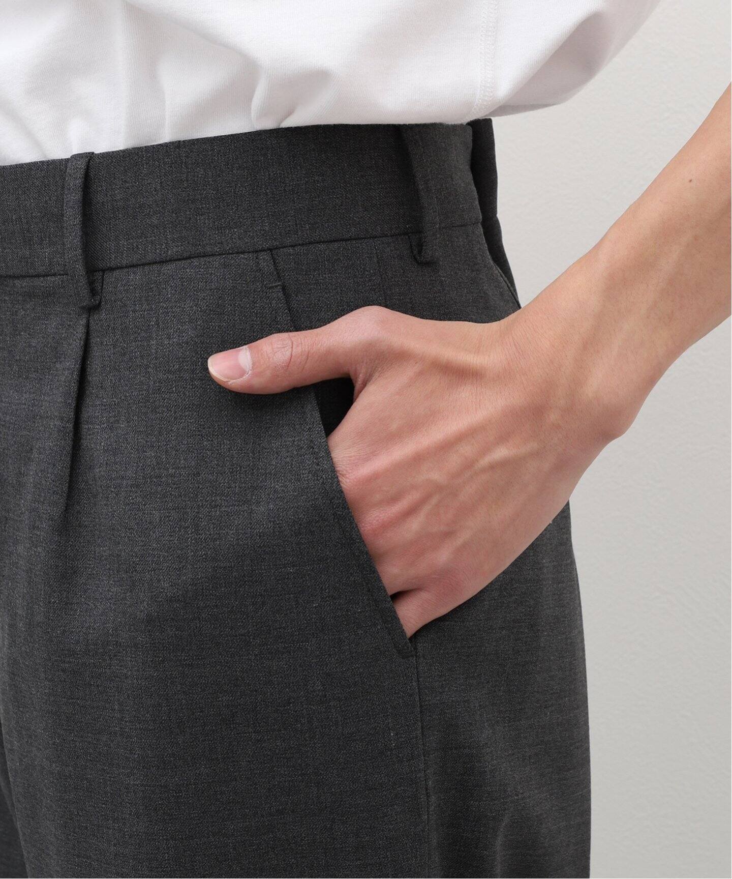 パンツ REIGNING CHAMP IVY WOOL TROUSER 31 WOOL TWILL IVY TROUSER（スラックス）｜REIGNING CHAMP（レイニング