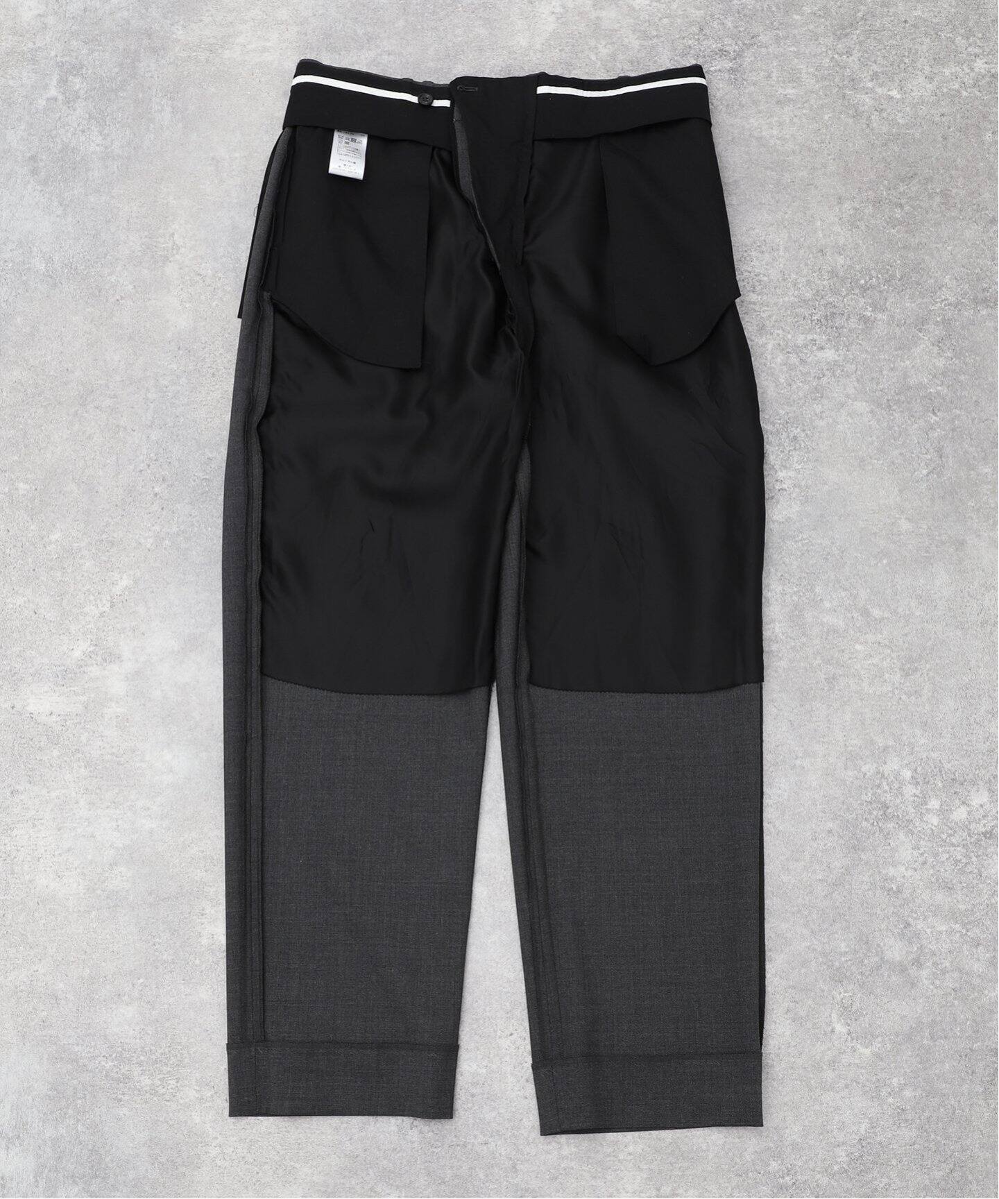 WOOL TWILL IVY TROUSER（スラックス）｜REIGNING CHAMP（レイニング