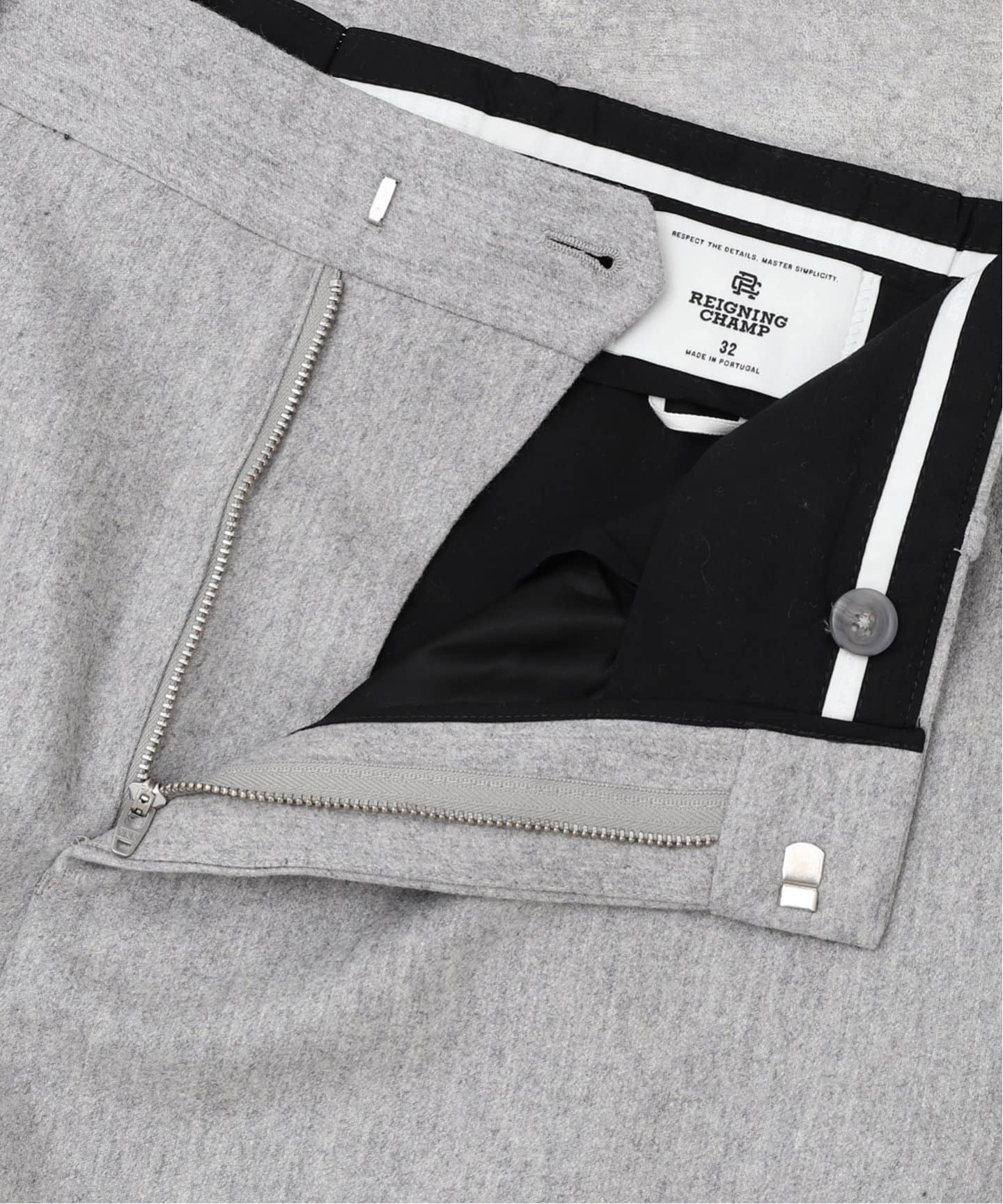 WOOL FLANNEL IVY TROUSER（スラックス）｜REIGNING CHAMP（レイニング