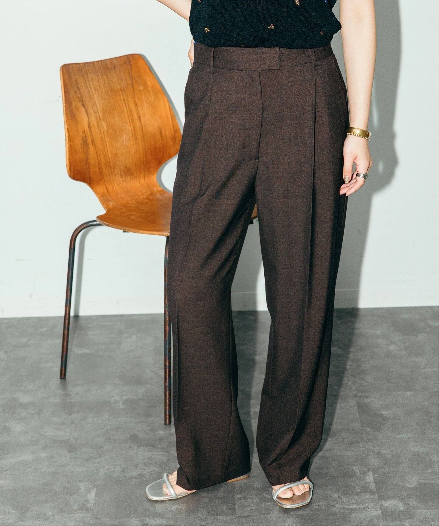 ギャバジンタックスラックス（スラックス）｜Bonum（ボナム）の