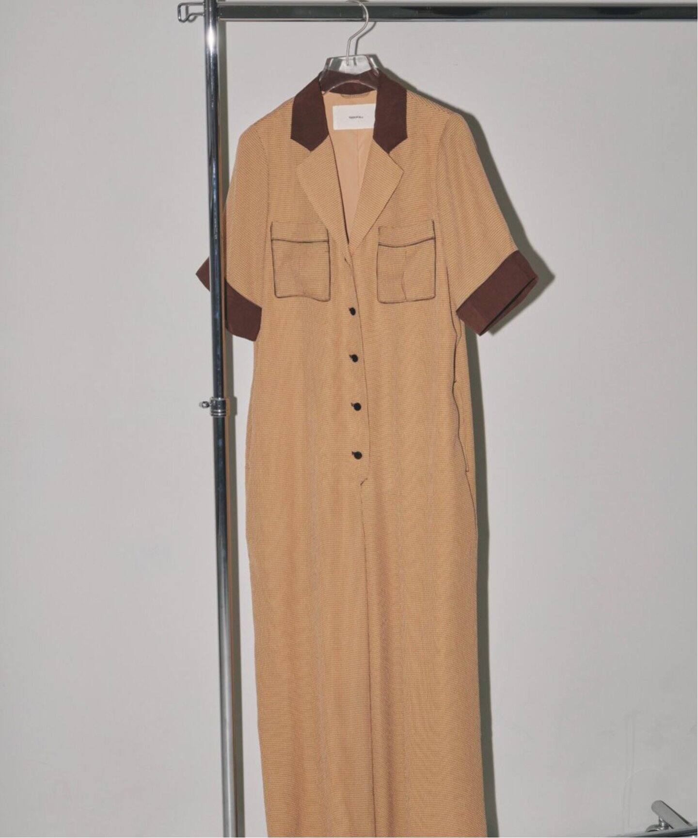 TODAYFUL / トゥデイフル】Georgette Check Combinaison（つなぎ 