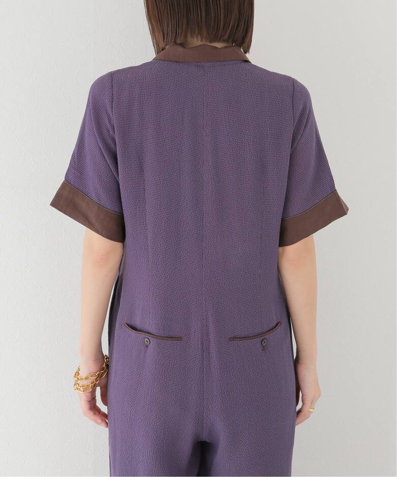 TODAYFUL / トゥデイフル】Georgette Check Combinaison（つなぎ 