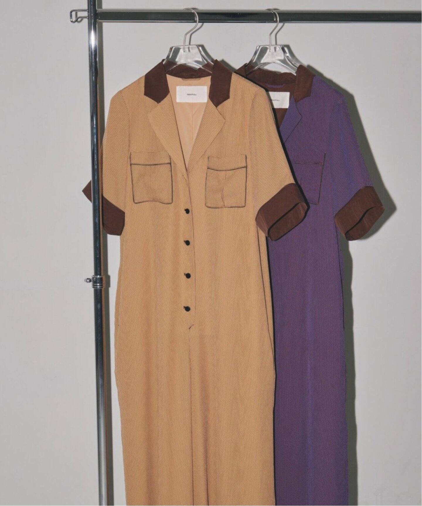 TODAYFUL / トゥデイフル】Georgette Check Combinaison（つなぎ 