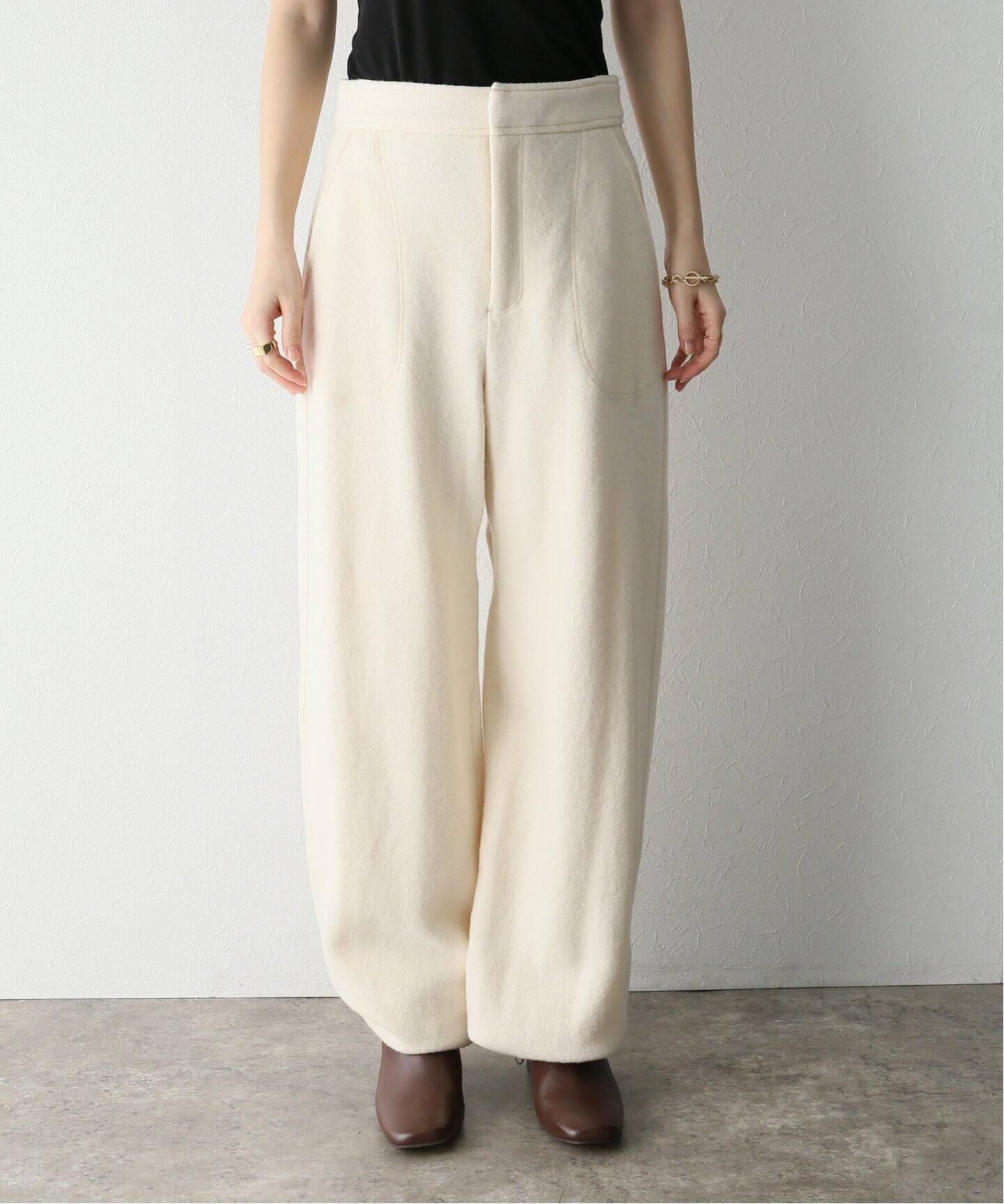 TODAYFUL / トゥデイフル】Drawstring Wool Pants（ジャージ／トラック  
