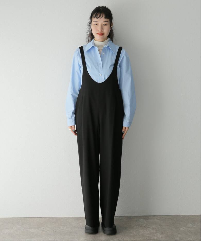 CLANE / クラネ】LOOSE SALOPETTE PANTS（サロペット／オーバーオール 
