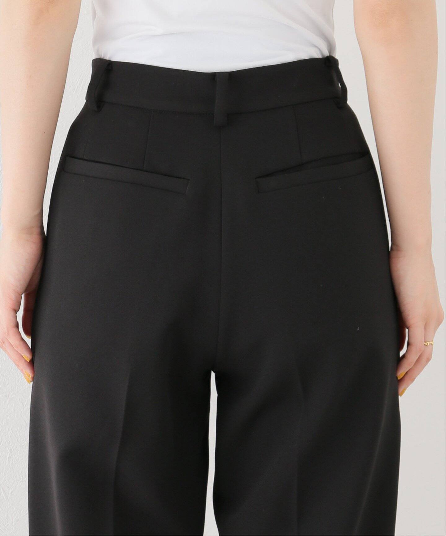 CLANE / クラネ】ROUNDED LINE TUCK PANTS（スラックス）｜BOICE FROM  