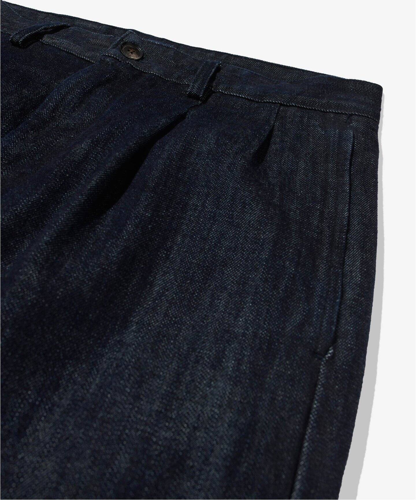 Double-Pleated Denim Pants（デニムパンツ・ジーンズ）｜NOAH（ノア  