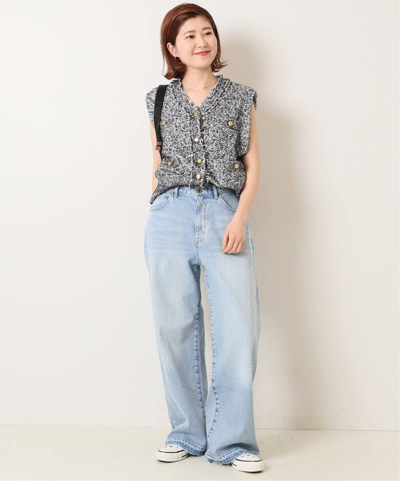 5 1/2 LOOSE-STRAIGHT DENIM（デニムパンツ・ジーンズ）｜Spick and 