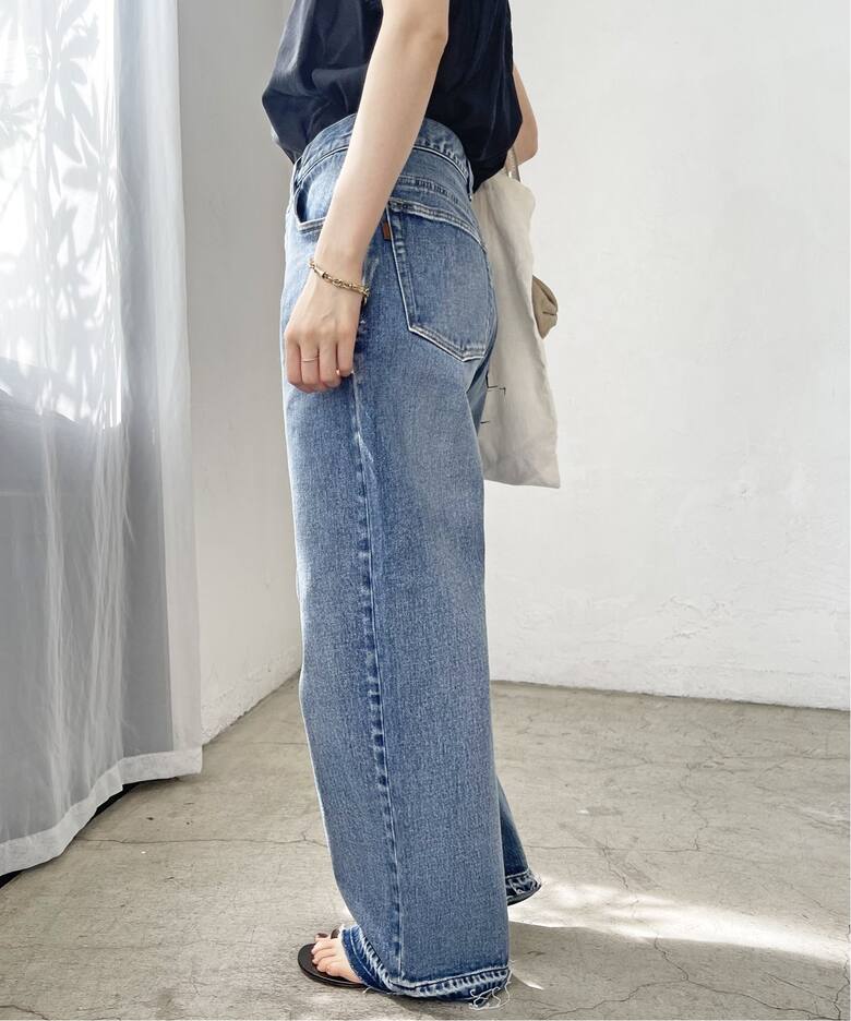 ≪追加≫5 1/2 LOOSE-STRAIGHT DENIM（デニムパンツ・ジーンズ 