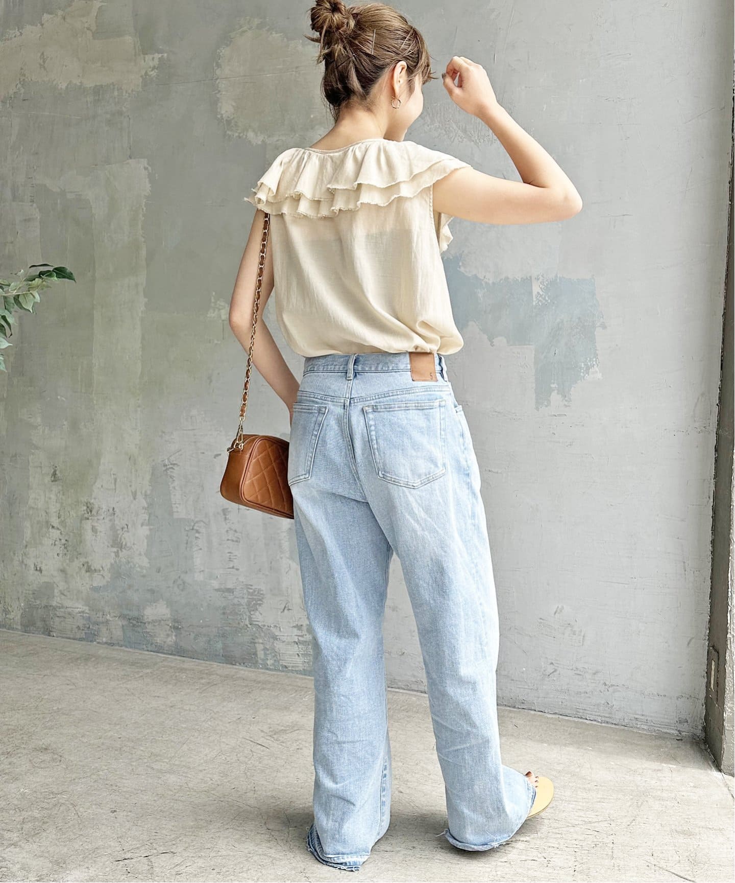 ≪追加≫5 1/2 LOOSE-STRAIGHT DENIM（デニムパンツ・ジーンズ