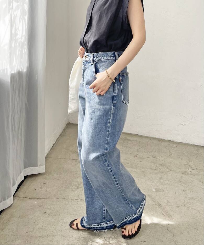 ≪WEB限定追加2≫5 1/2 LOOSE-STRAIGHT DENIM（デニムパンツ・ジーンズ 