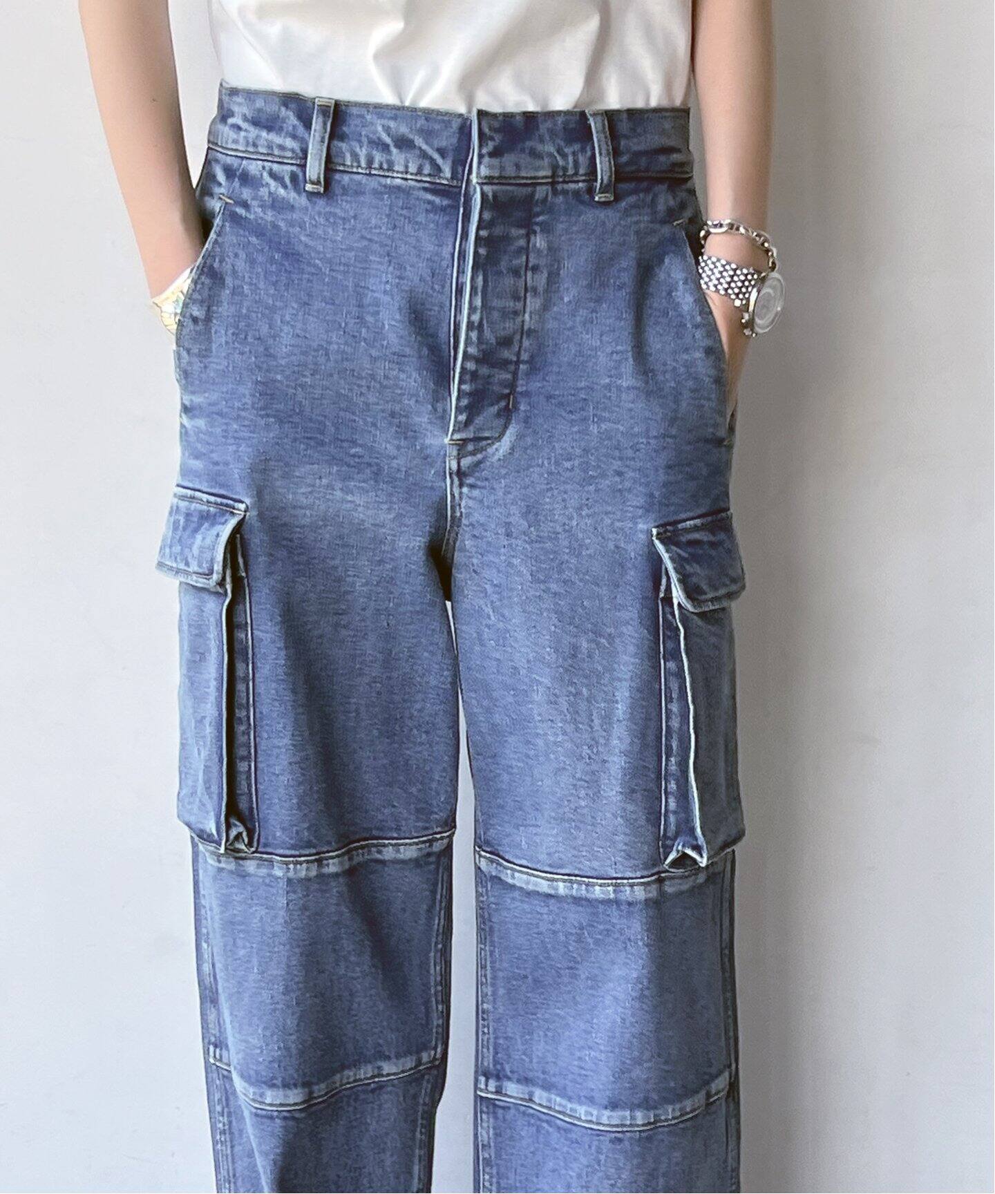 5 1/2 CARGO-LINE DENIM（デニムパンツ・ジーンズ）｜Spick and Span 